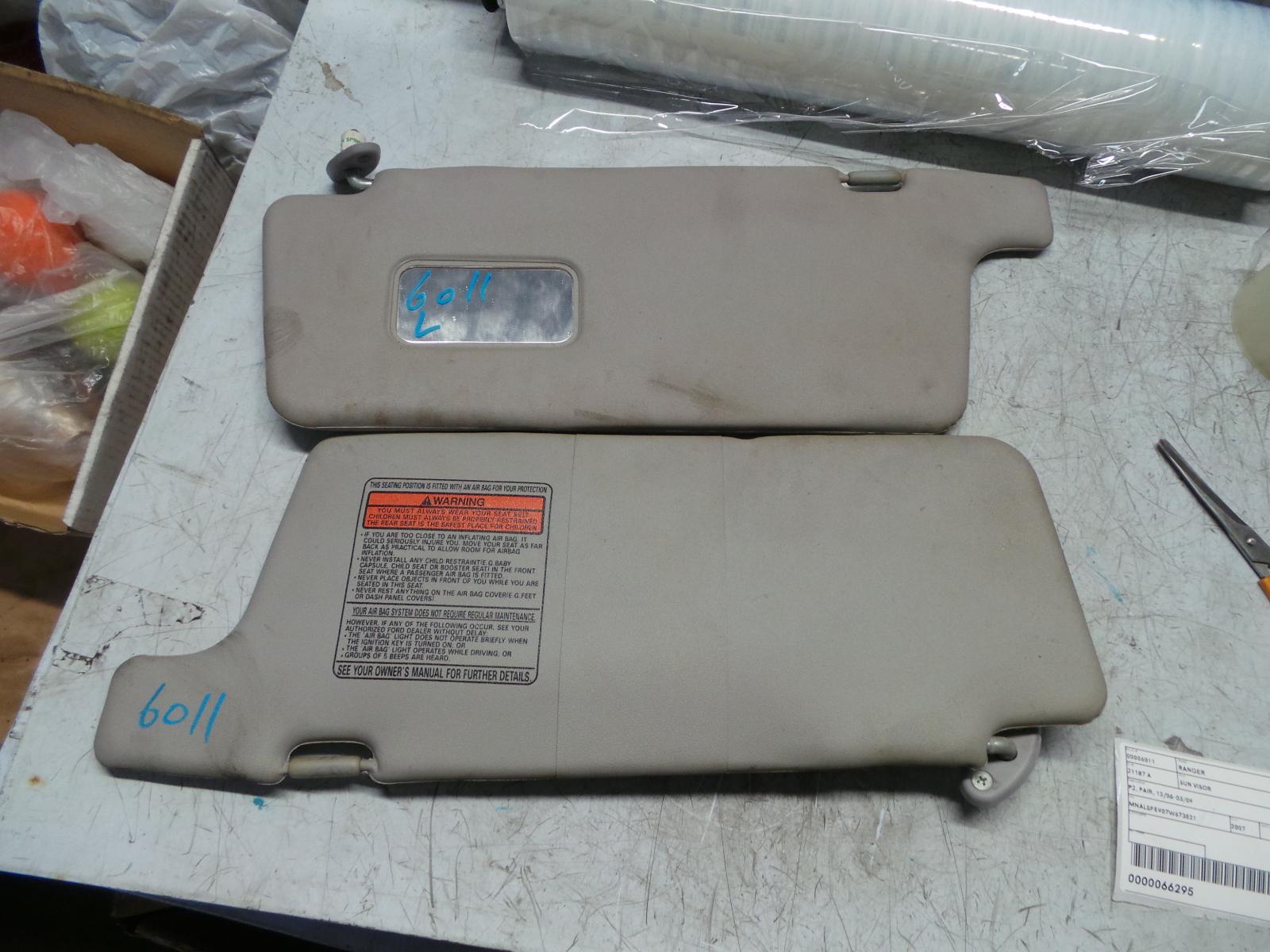 View Auto part Sunvisor Ford Ranger 2007