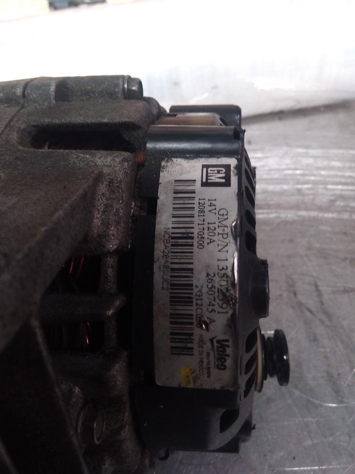 2013 Holden Captiva Alternator View Auto part Alternator Holden Captiva 2013