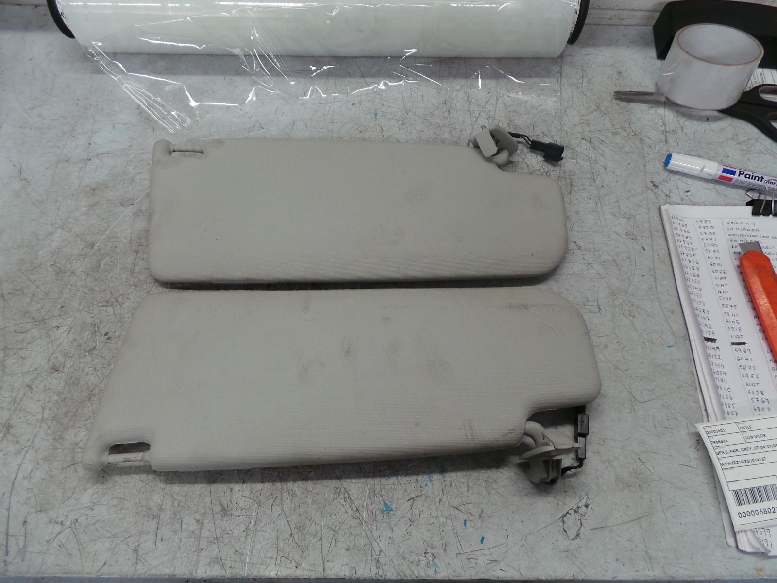 2005 Volkswagen Golf Sunvisor View Auto part Sunvisor Volkswagen Golf 2005