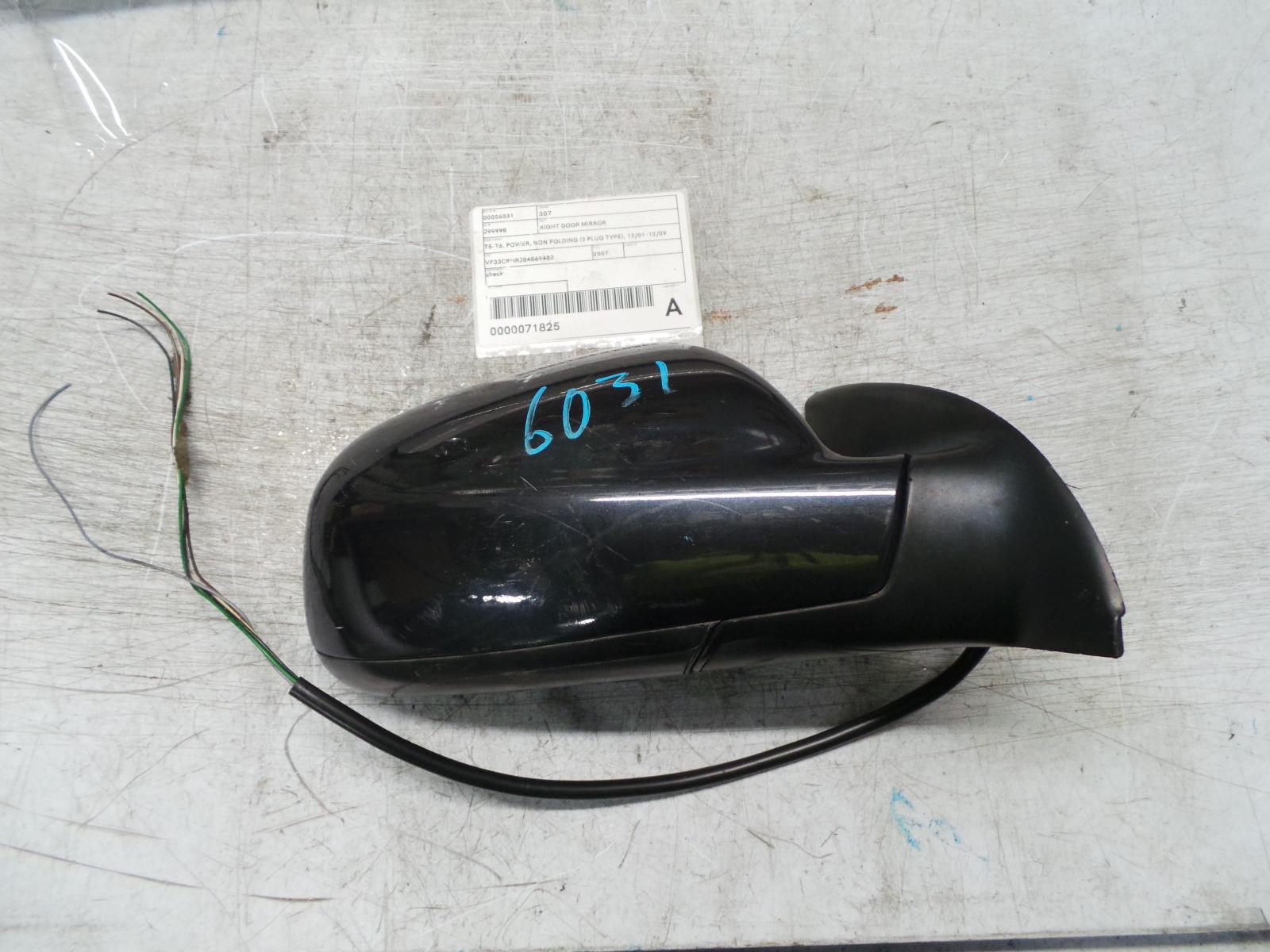 View Auto part Right Door Mirror Peugeot 307 2007