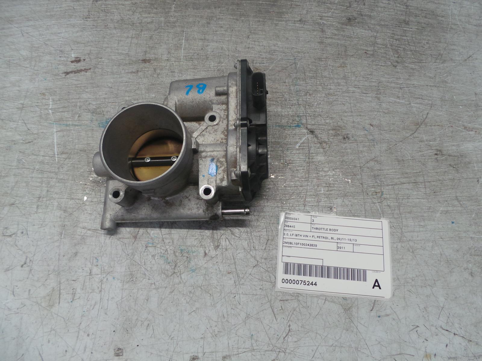 View Auto part Throttle Body Mazda 3 2011