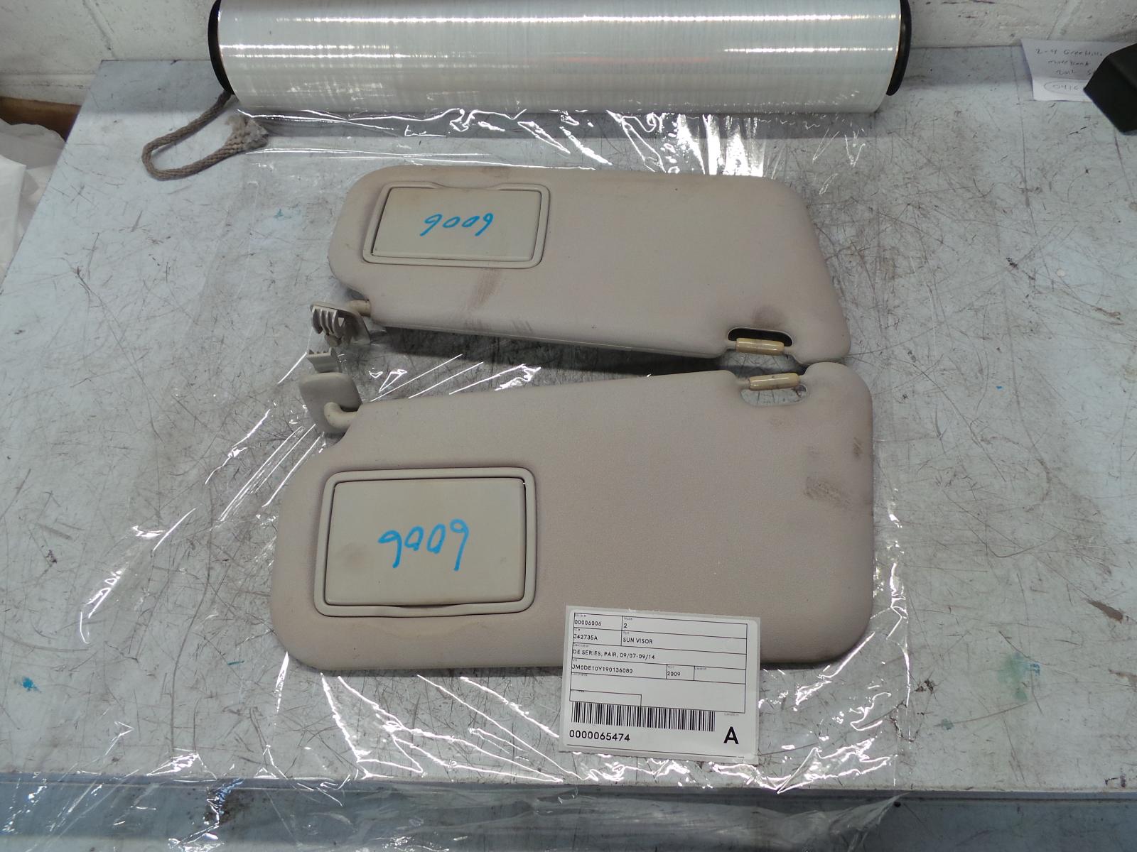 View Auto part Sunvisor Mazda 2 2009