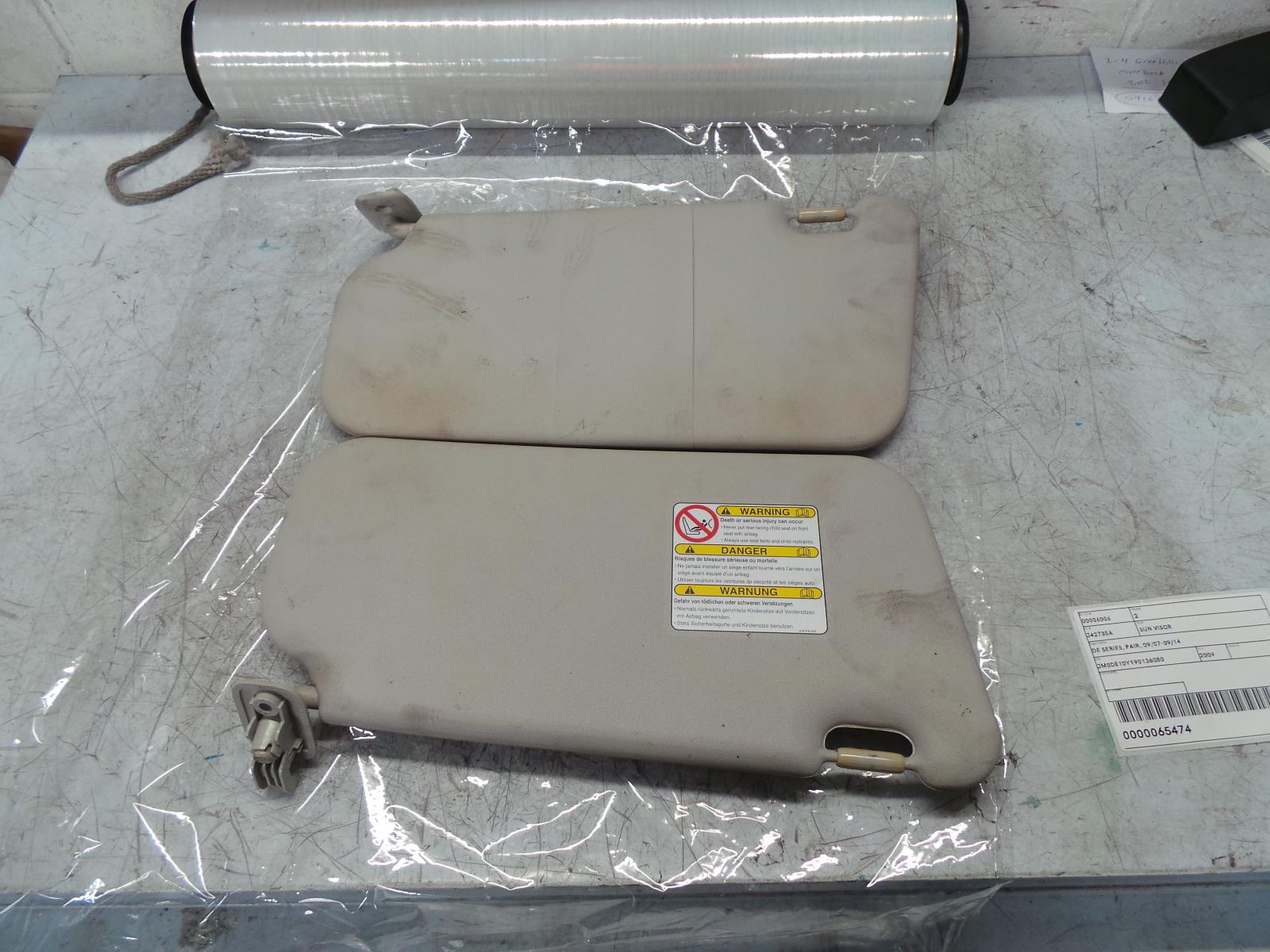 View Auto part Sunvisor Mazda 2 2009