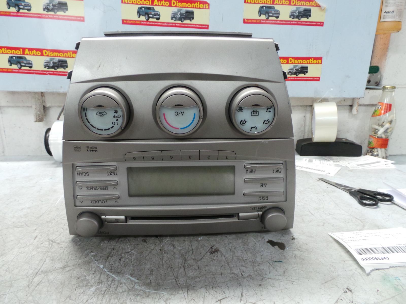 View Auto part Radio/Cd/Dvd/Sat/Tv Toyota Aurion 2009