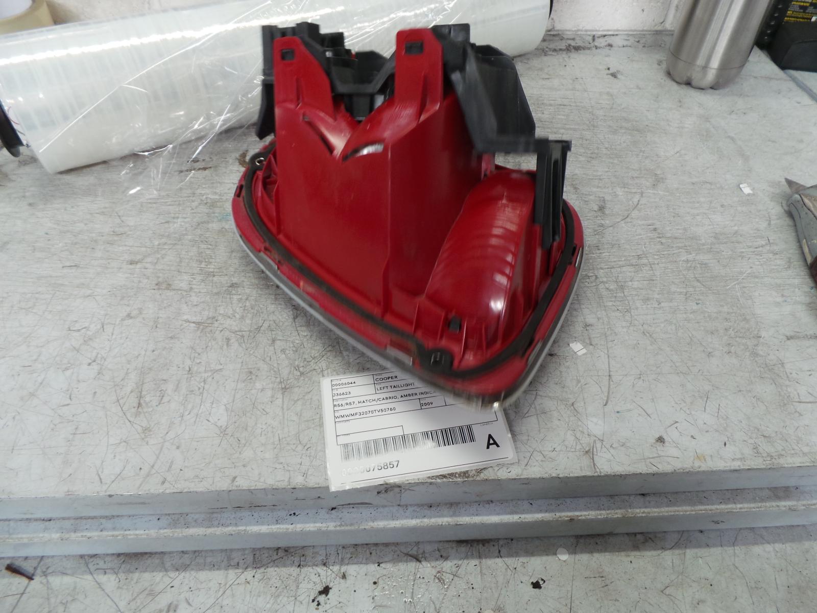 View Auto part Left Taillight Mini Cooper 2009