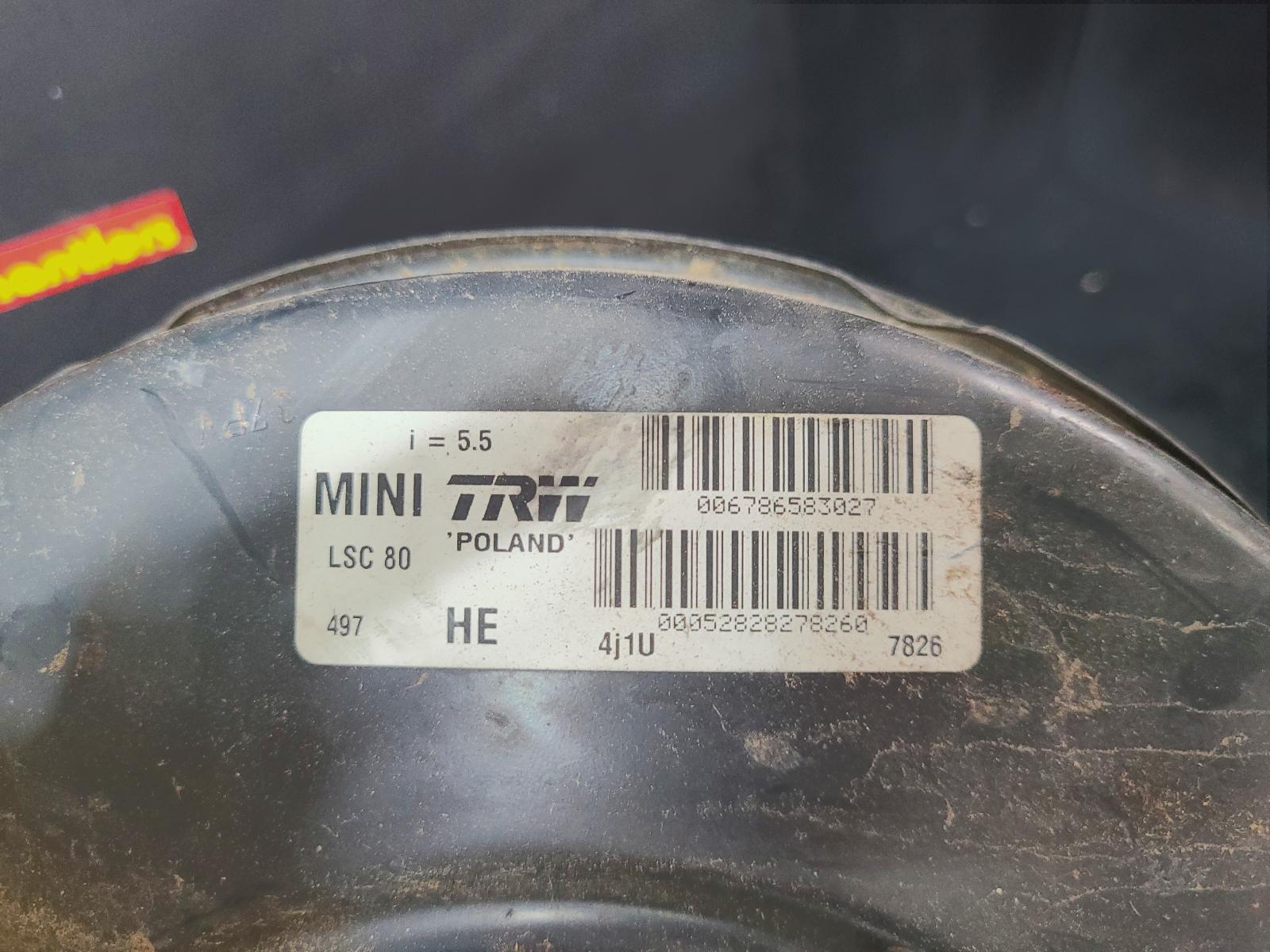 View Auto part Brake Booster Mini Cooper 2009