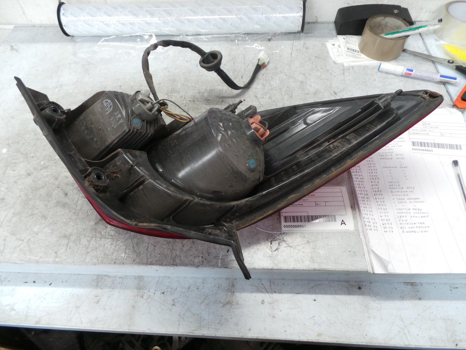 View Auto part Right Taillight Holden Cruze 2011