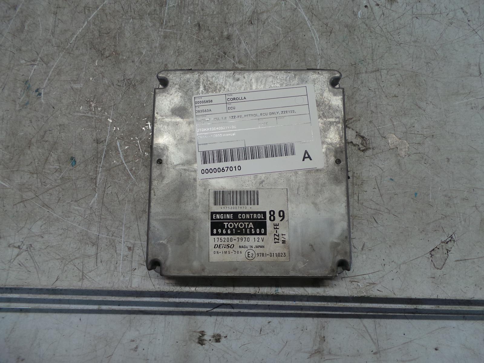 View Auto part Ecu Toyota Corolla 2005