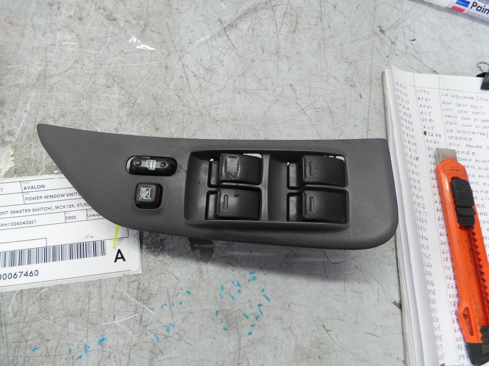 View Auto part Pwr Dr Wind Switch Toyota Avalon 2005