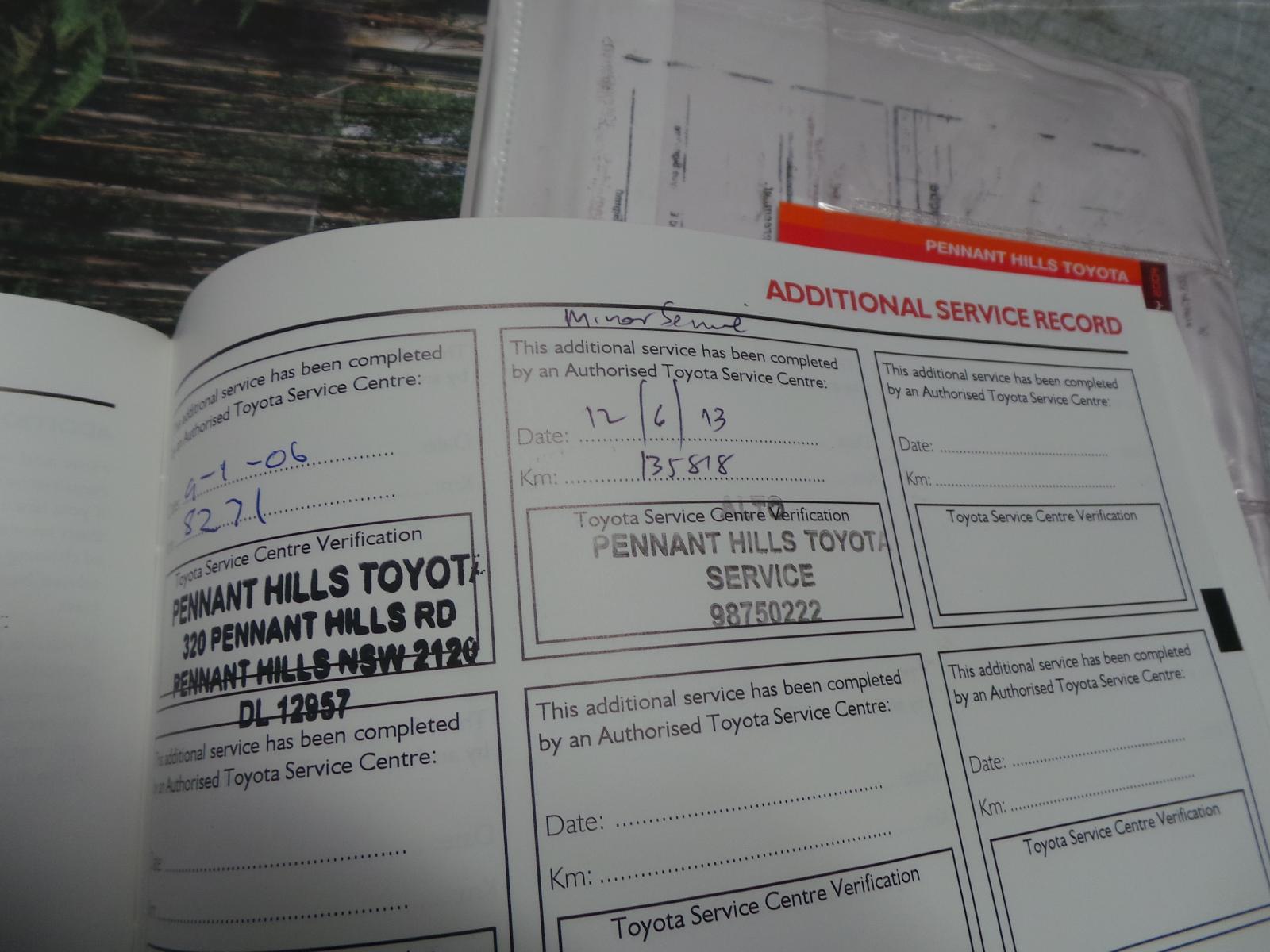 View Auto part Owners Handbook Toyota Avalon 2005
