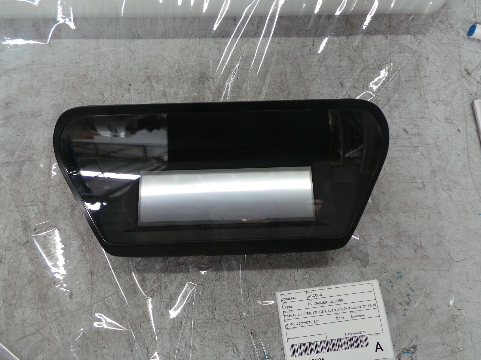 View Auto part Instrument Cluster Honda Accord 2009
