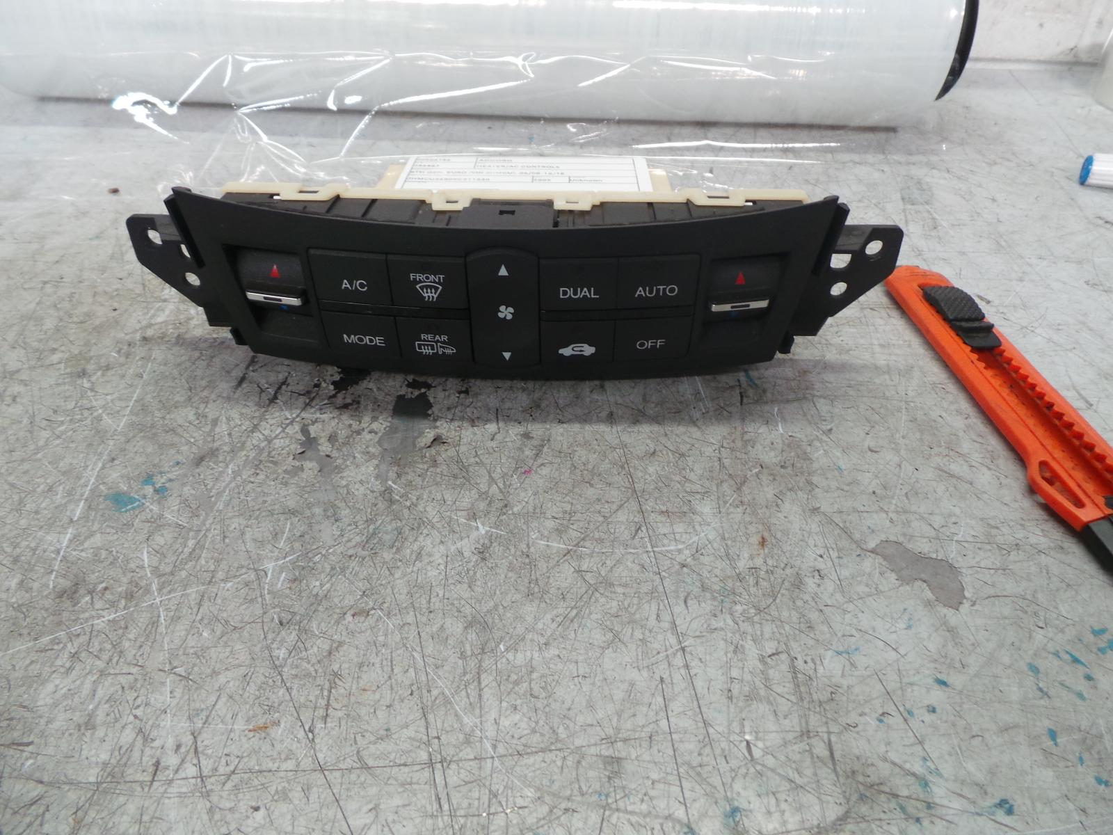 View Auto part Heater/Ac Controls Honda Accord 2009