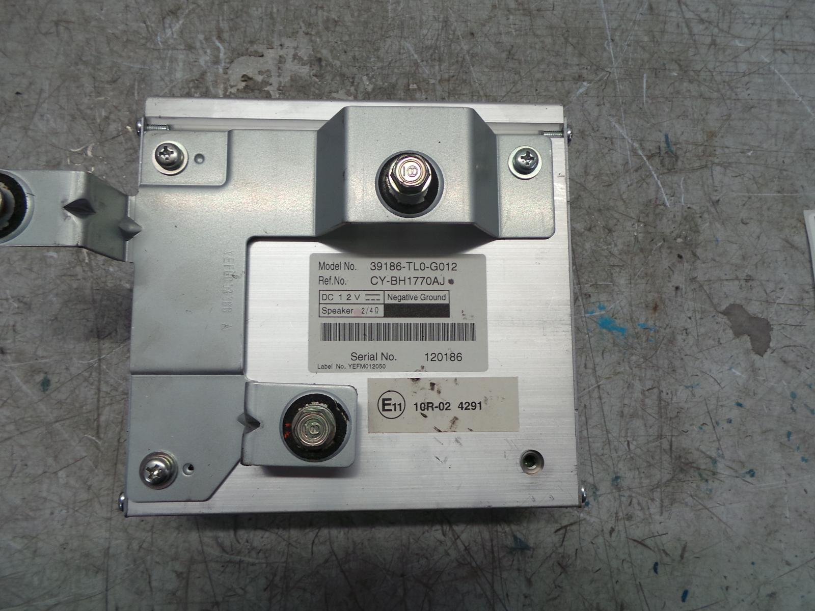 View Auto part Radio/Cd/Dvd/Sat/Tv Honda Accord 2009
