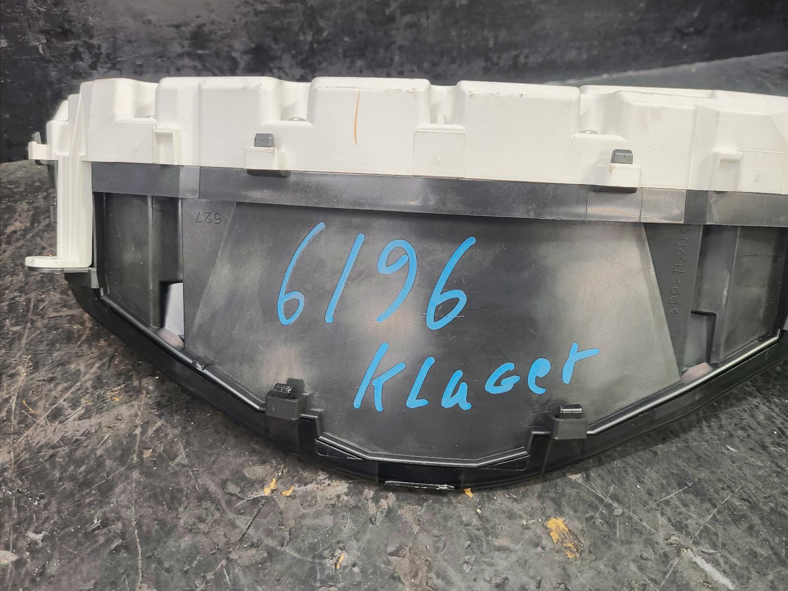 2012 Toyota Kluger Instrument Cluster View Auto part Instrument Cluster Toyota Kluger 2012