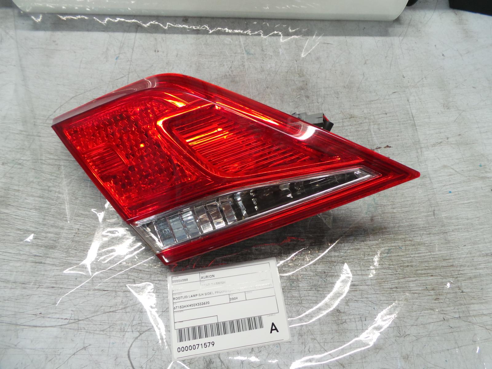 View Auto part Rear Garnish Toyota Aurion 2009