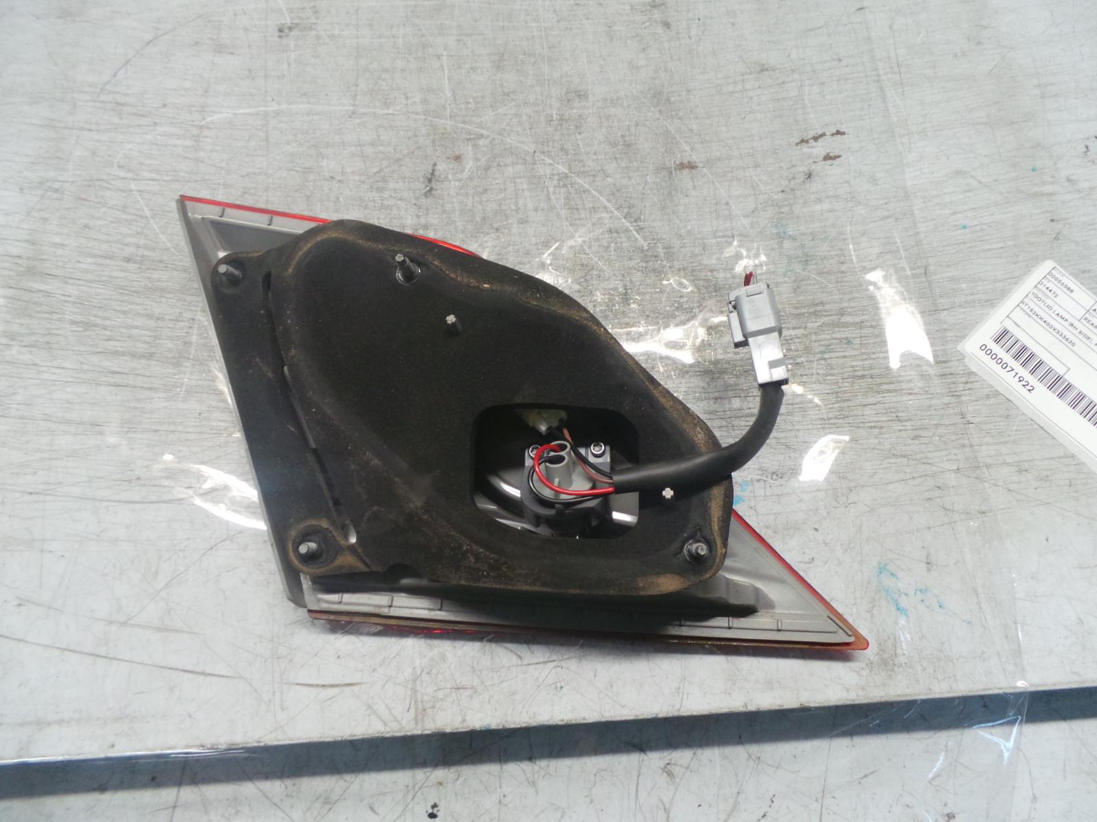 View Auto part Rear Garnish Toyota Aurion 2009