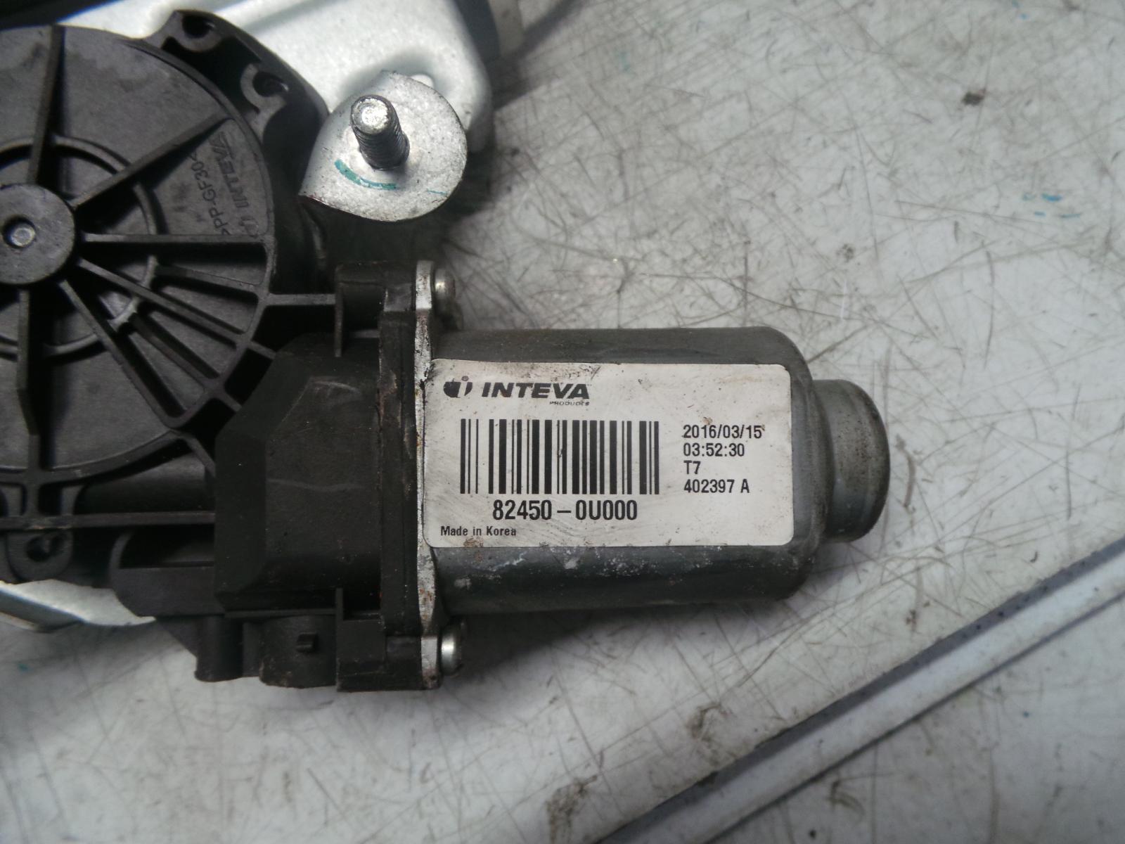 View Auto part Right Rear Wnd Reg/Motor Hyundai Accent 2016