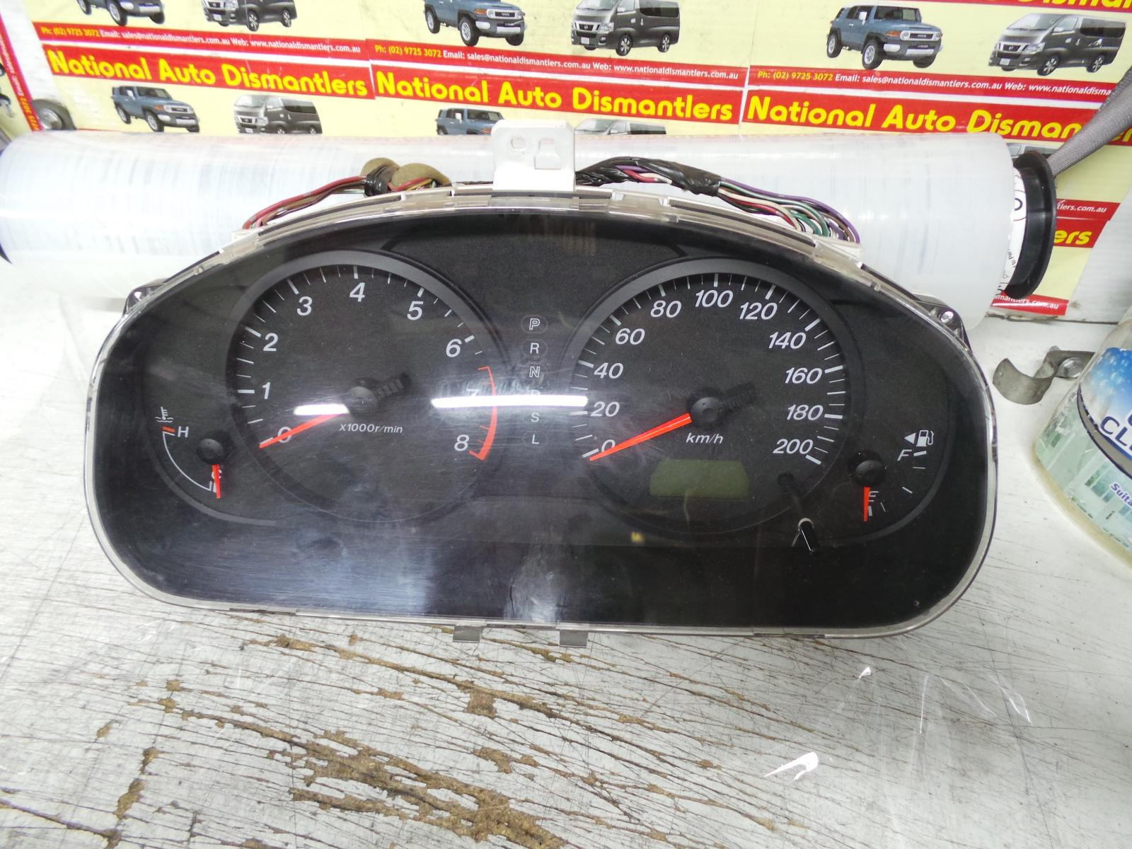 2003 Mazda 2 Instrument Cluster View Auto part Instrument Cluster Mazda 2 2003