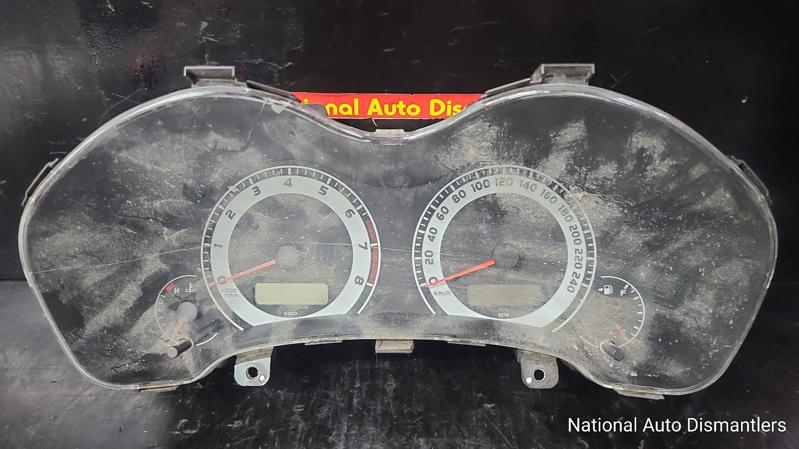 View Auto part Instrument Cluster Toyota Corolla 2009