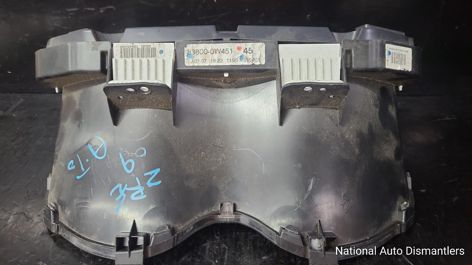 View Auto part Instrument Cluster Toyota Corolla 2009