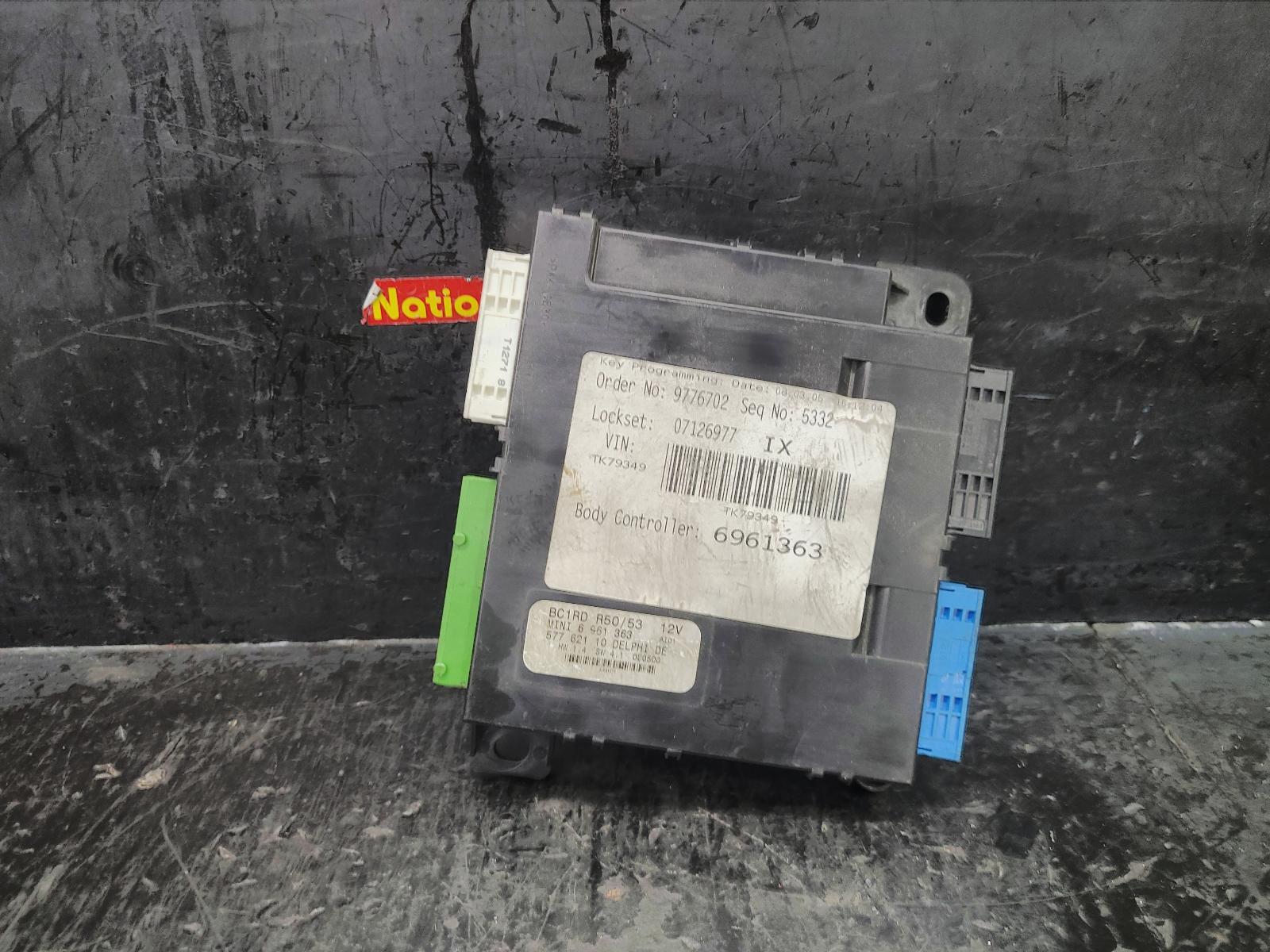 2005 Mini Cooper Ecu View Auto part Ecu Mini Cooper 2005