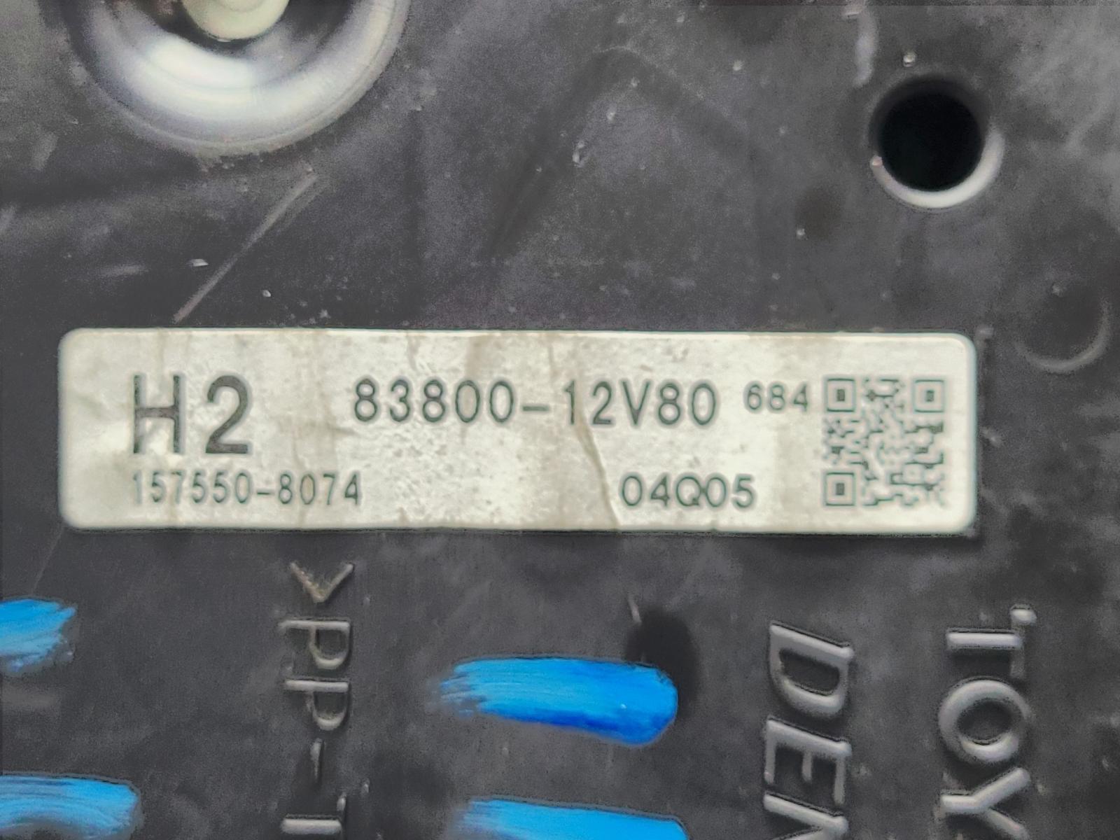 View Auto part Instrument Cluster Toyota Corolla 2015