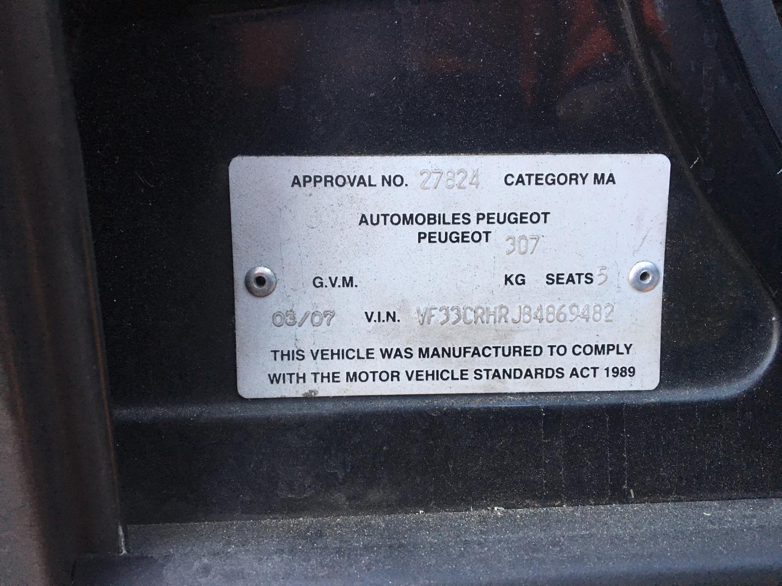 View Auto part Radio/Cd/Dvd/Sat/Tv Peugeot 307 2007