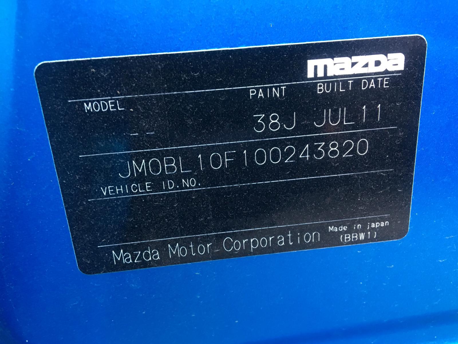 View Auto part Engine Mazda 3 2011