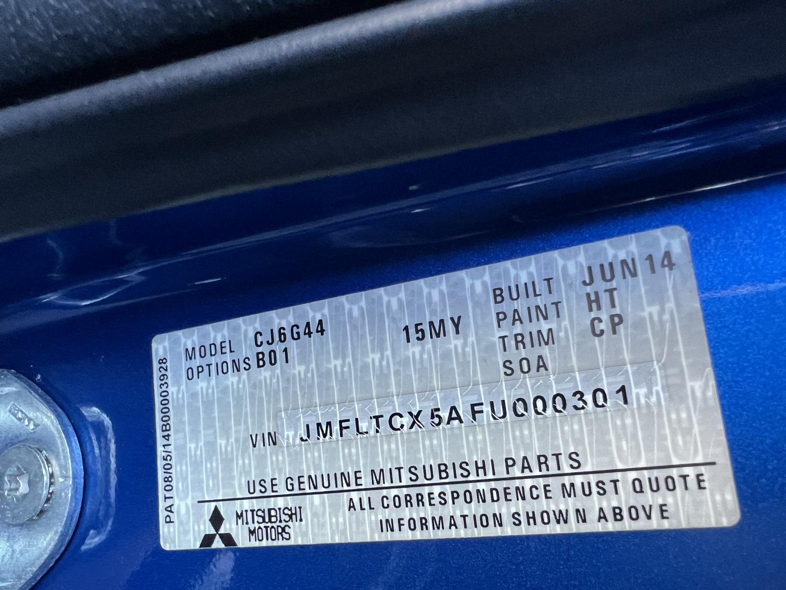 2014 Mitsubishi Lancer Engine View Auto part Engine Mitsubishi Lancer 2014