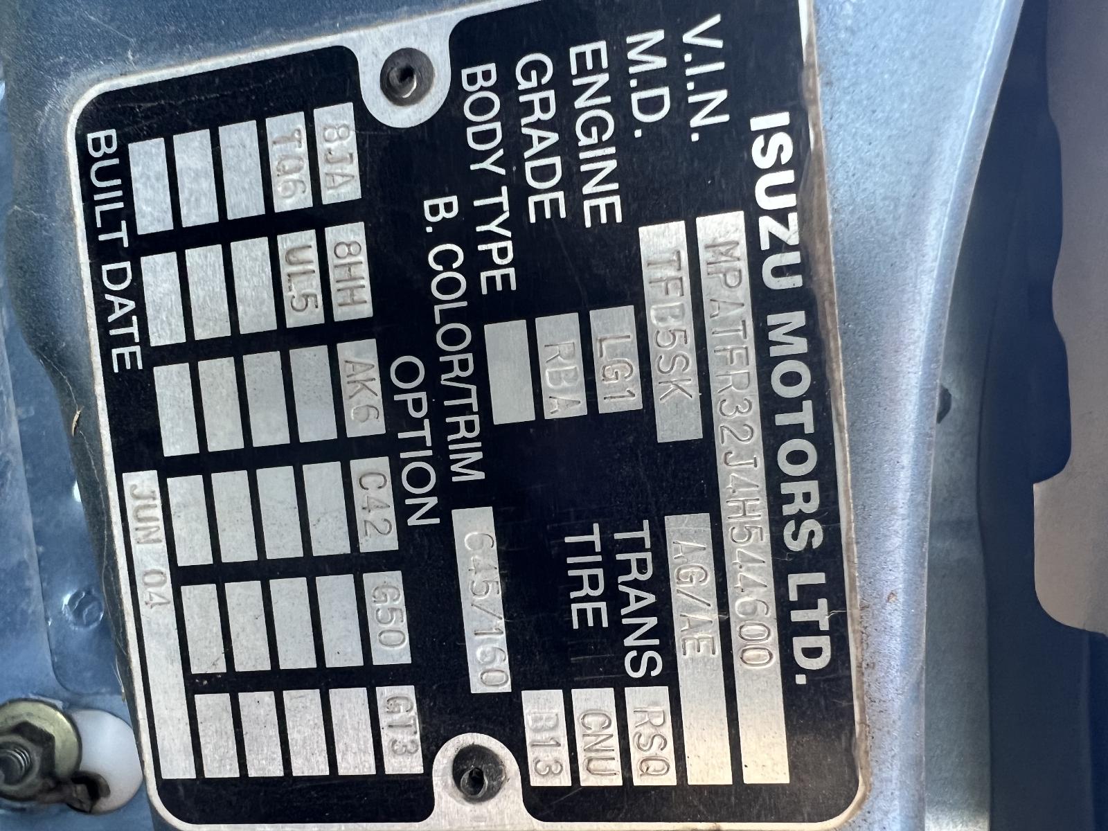 View Auto part Coil/Coil Pack Holden Rodeo 2004