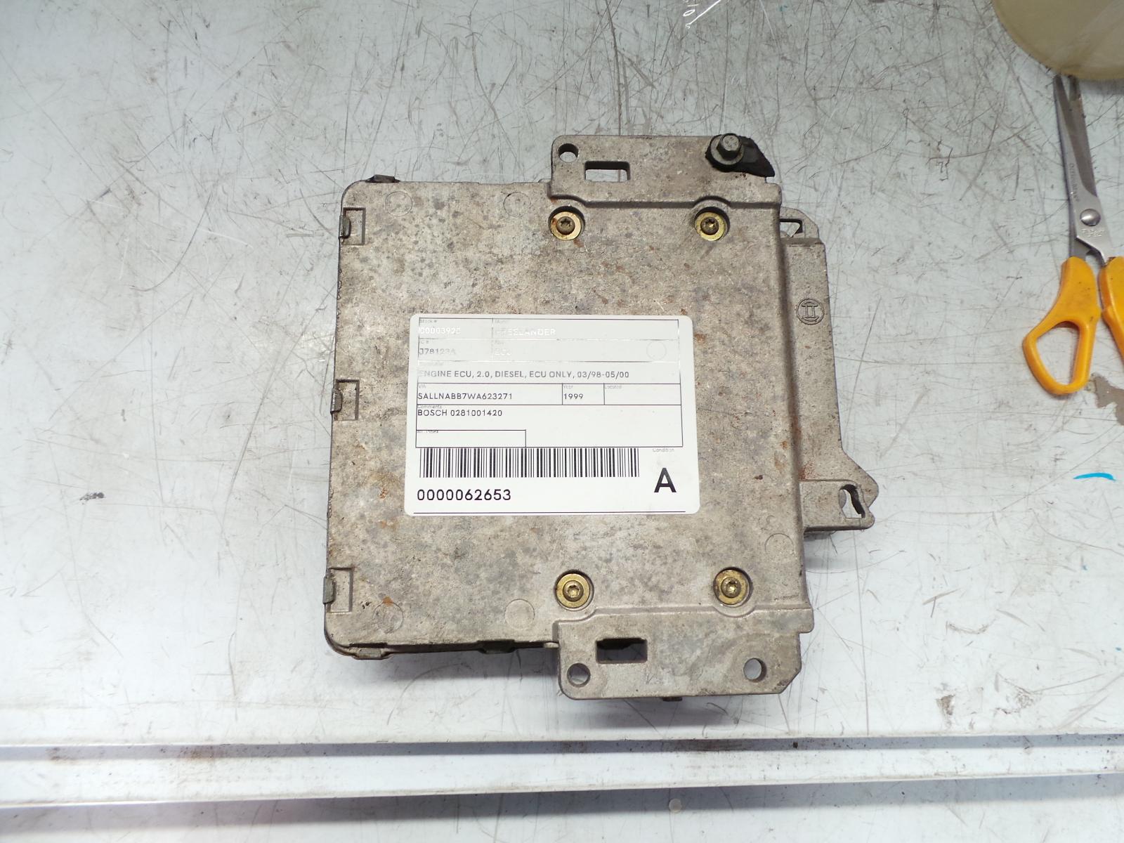 View Auto part Ecu Land Rover Freelander 1999