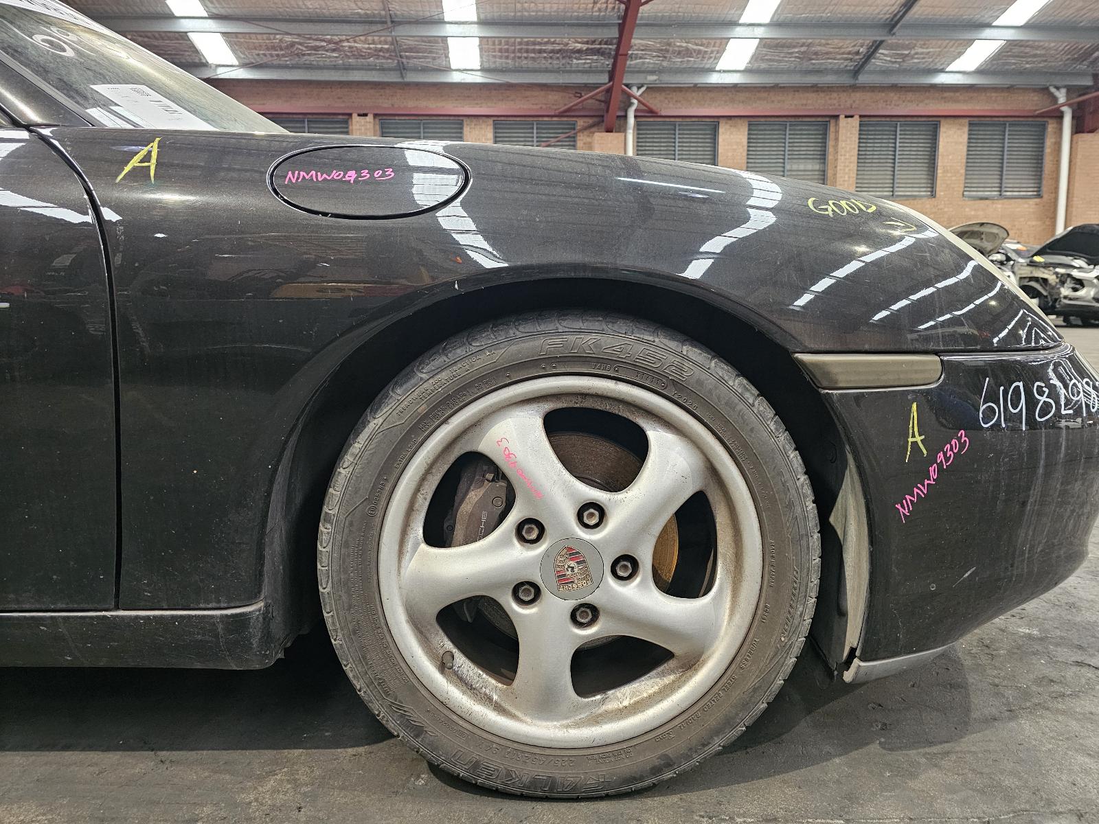 1998 Porsche Boxster Left Rear Hub Assembly View Auto part Left Rear Hub Assembly Porsche Boxster 1998