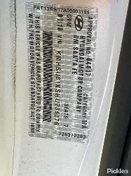 View Auto part R Beam/Cradle/Xmembr Hyundai Santa Fe 2017