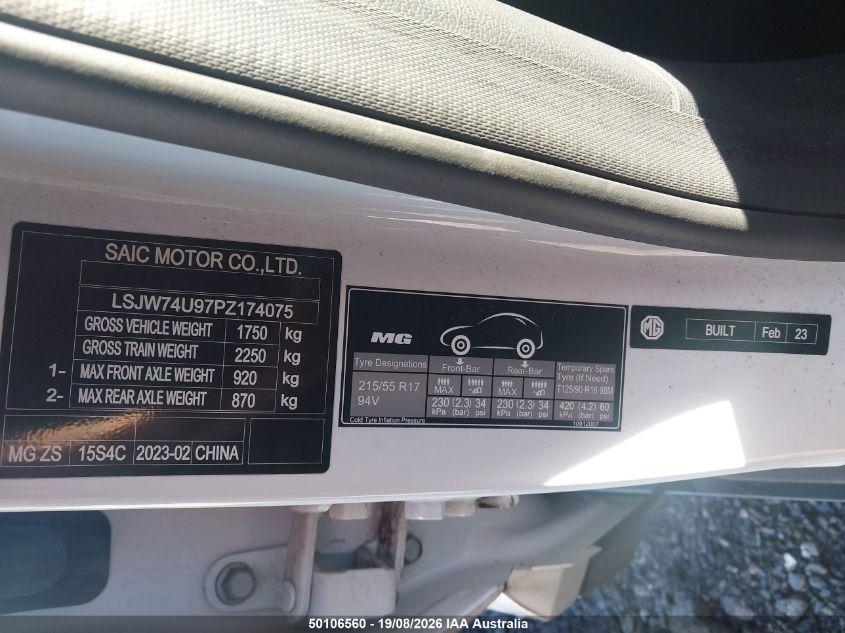 View Auto part Airbag Module/Sensor Mg Zs 2023