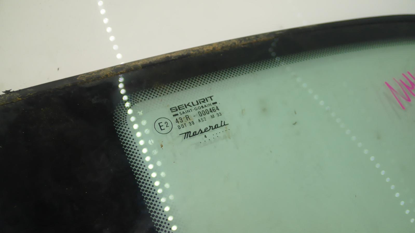 2004 Maserati 4200gt Left Rear Side Glass View Auto part Left Rear Side Glass Maserati 4200gt 2004