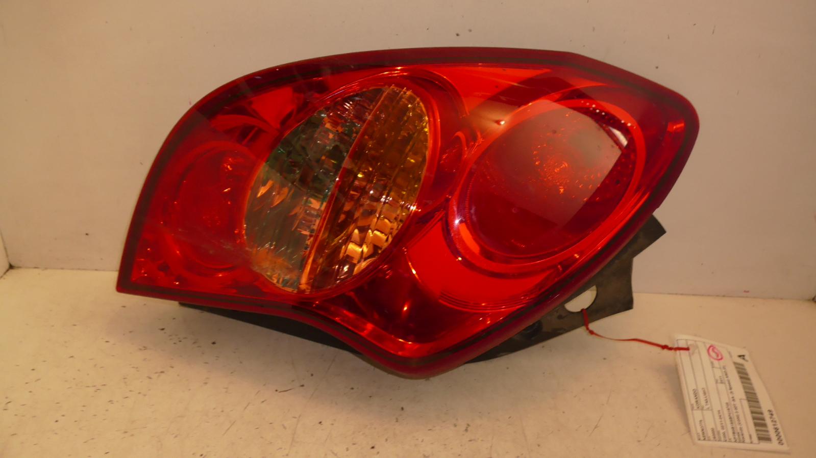 View Auto part Left Taillight Ssangyong Korando 2011