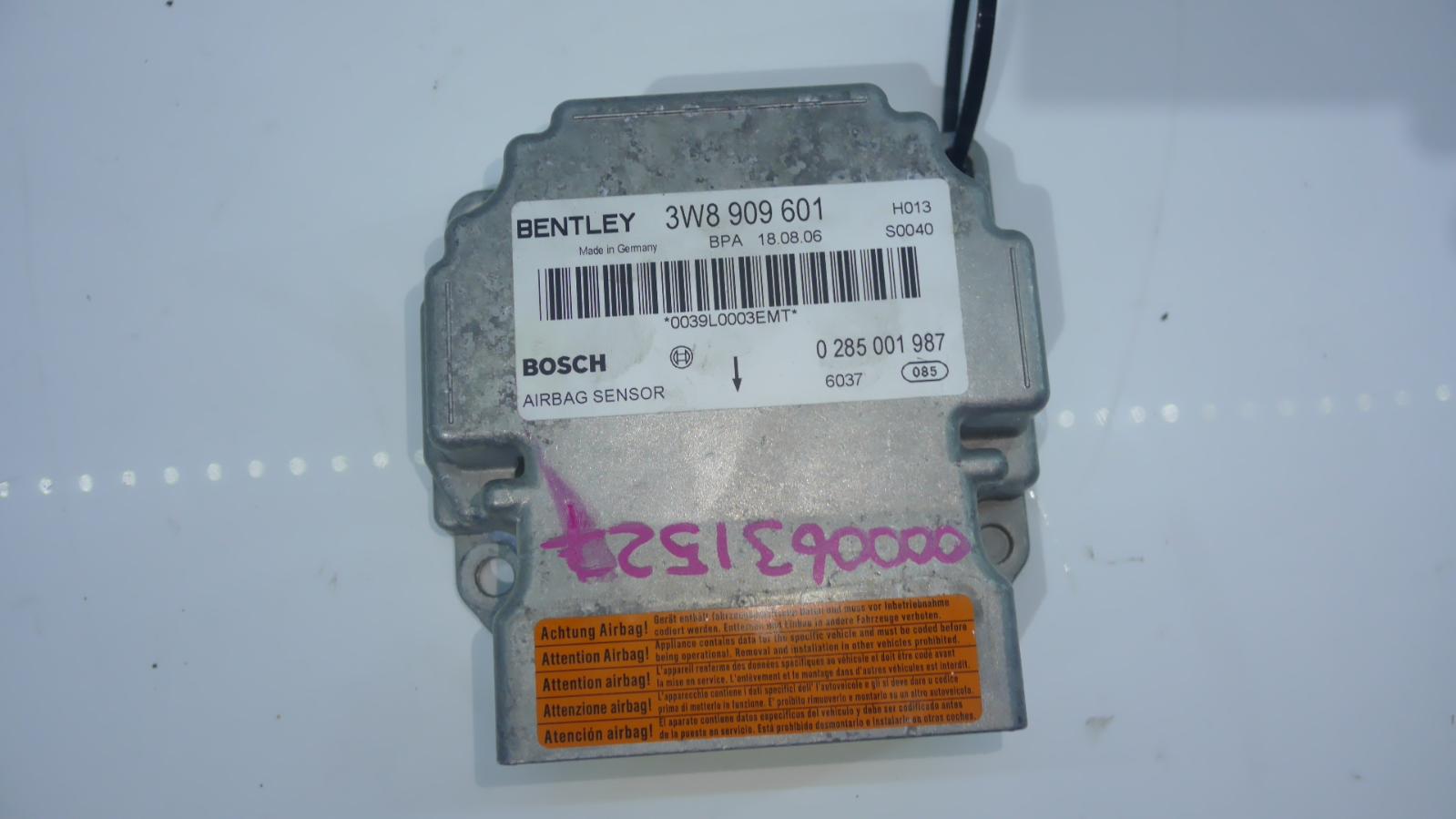 View Auto part Airbag Module/Sensor Bentley Continental 2007