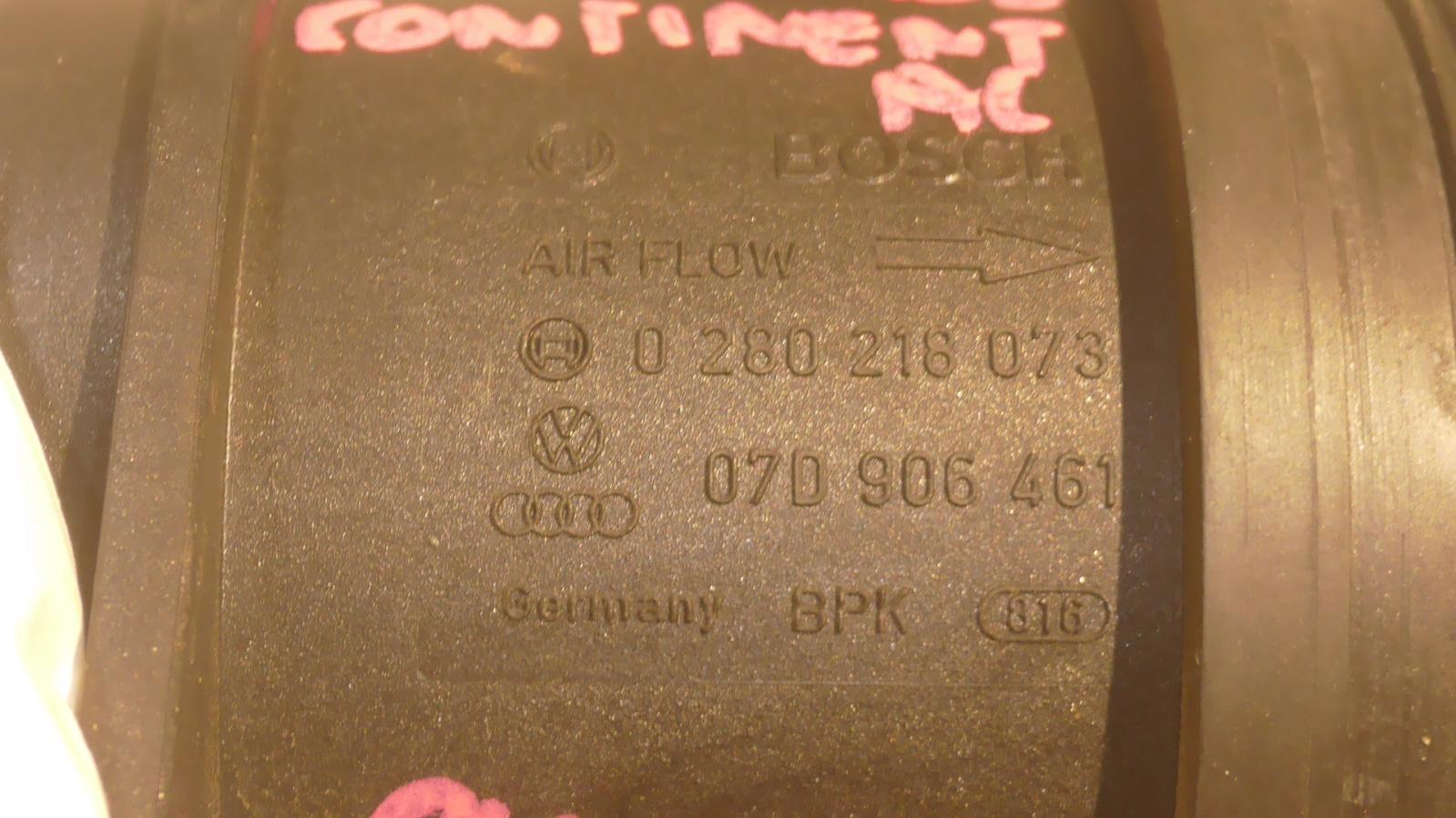 View Auto part Air Flow Meter Bentley Continental 2007