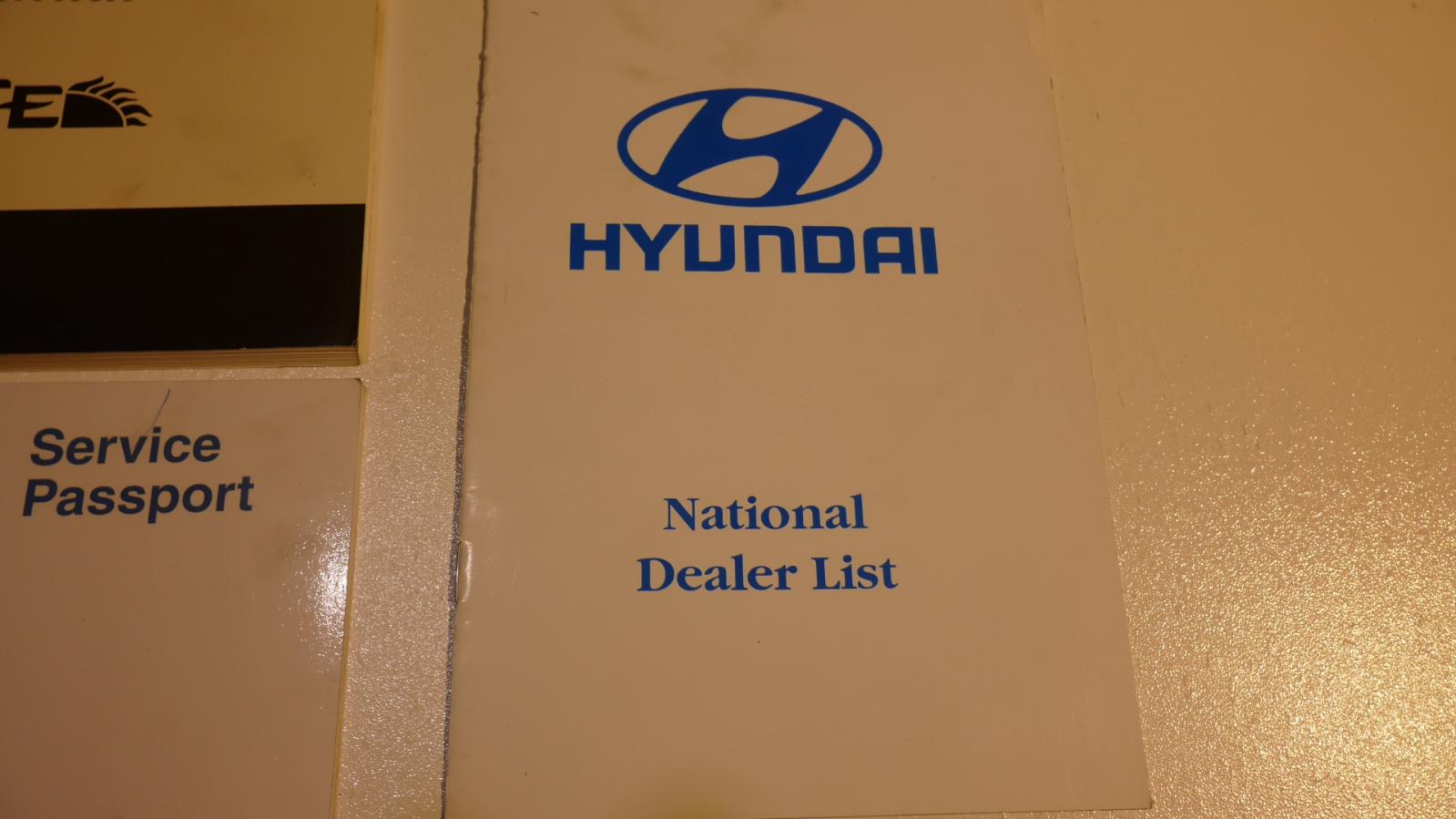 2003 Hyundai Santa Fe Owners Handbook View Auto part Owners Handbook Hyundai Santa Fe 2003