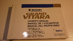 View Auto part Owners Handbook Suzuki Vitara 2002
