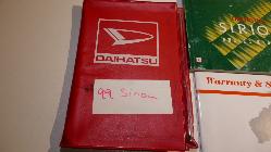 View Auto part Owners Handbook Daihatsu Sirion 1999