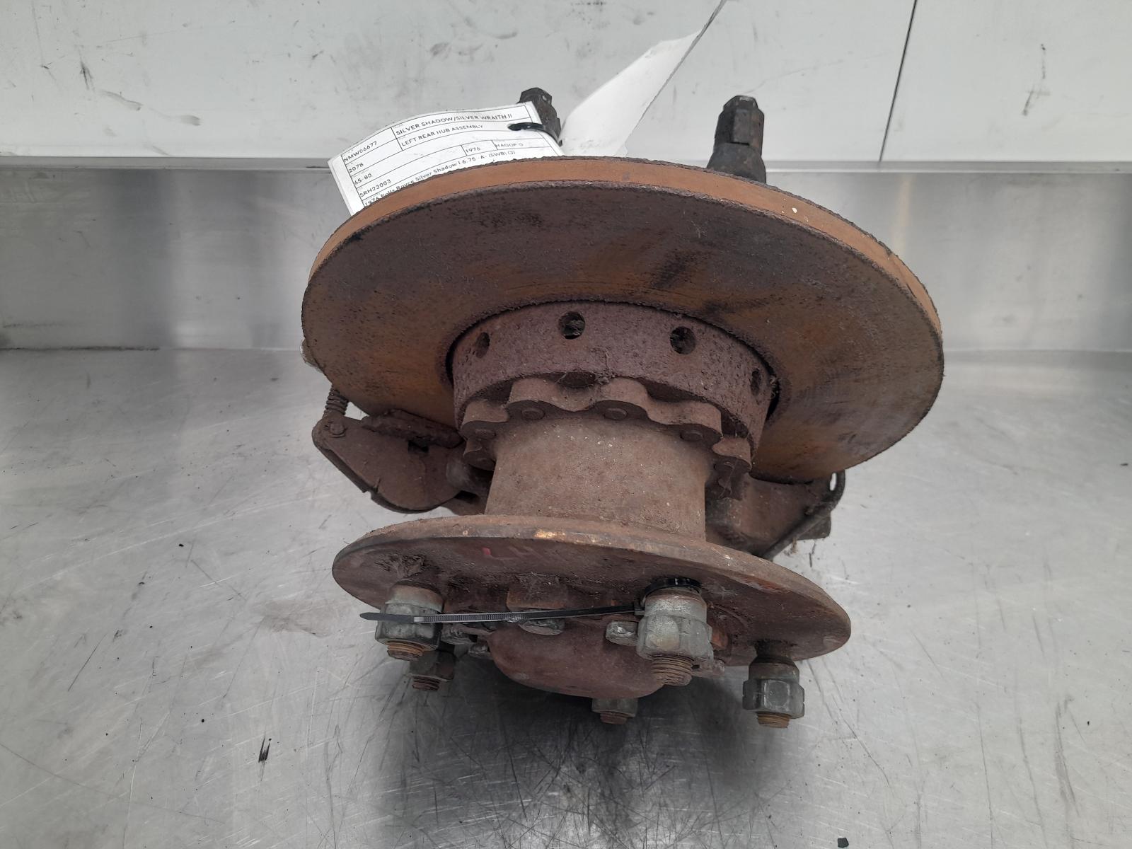 View Auto part Left Rear Hub Assembly Rolls-royce Silver Shadow/silver Wraith Ii 1979