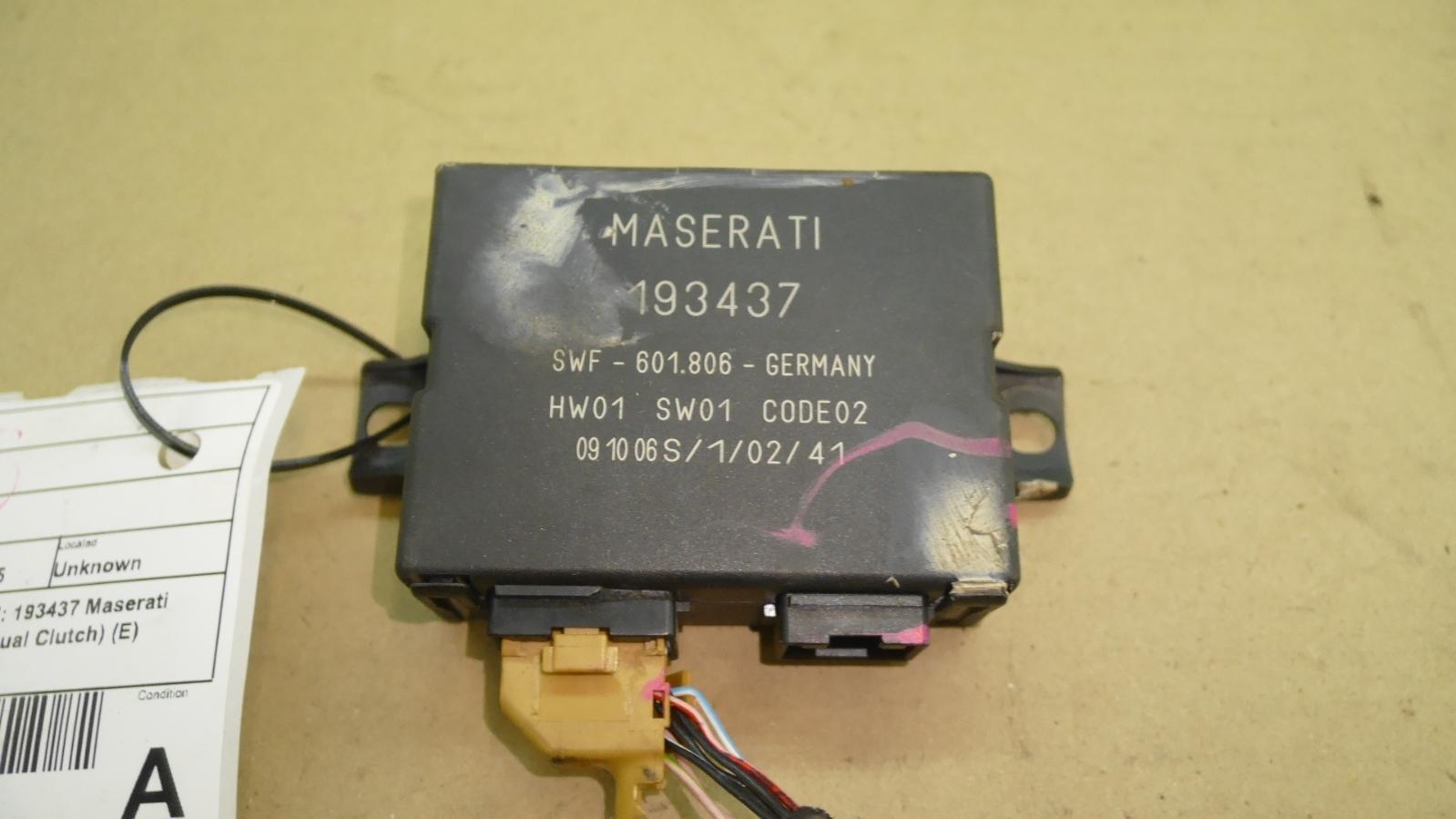 2005 Maserati 4200gt Ecu View Auto part Ecu Maserati 4200gt 2005