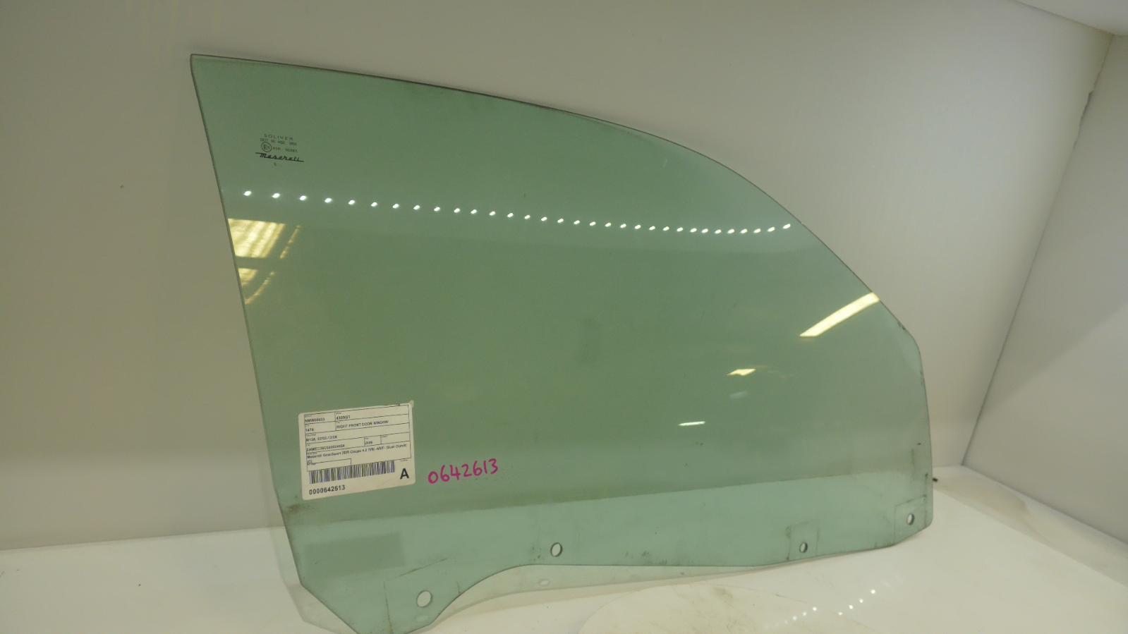 View Auto part Right Front Door Window Maserati 4200gt 2006