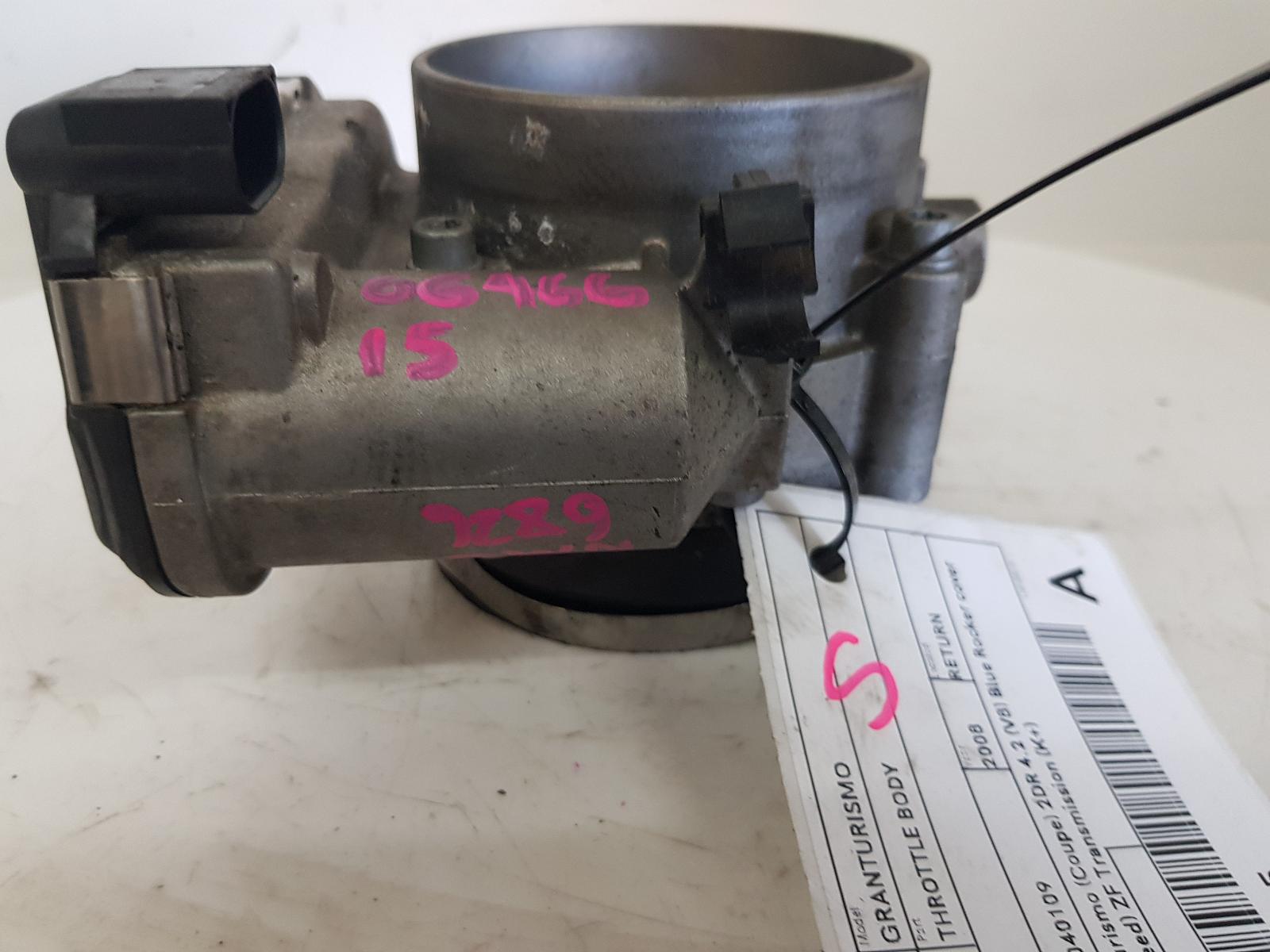 2008 Maserati Granturismo Throttle Body View Auto part Throttle Body Maserati Granturismo 2008