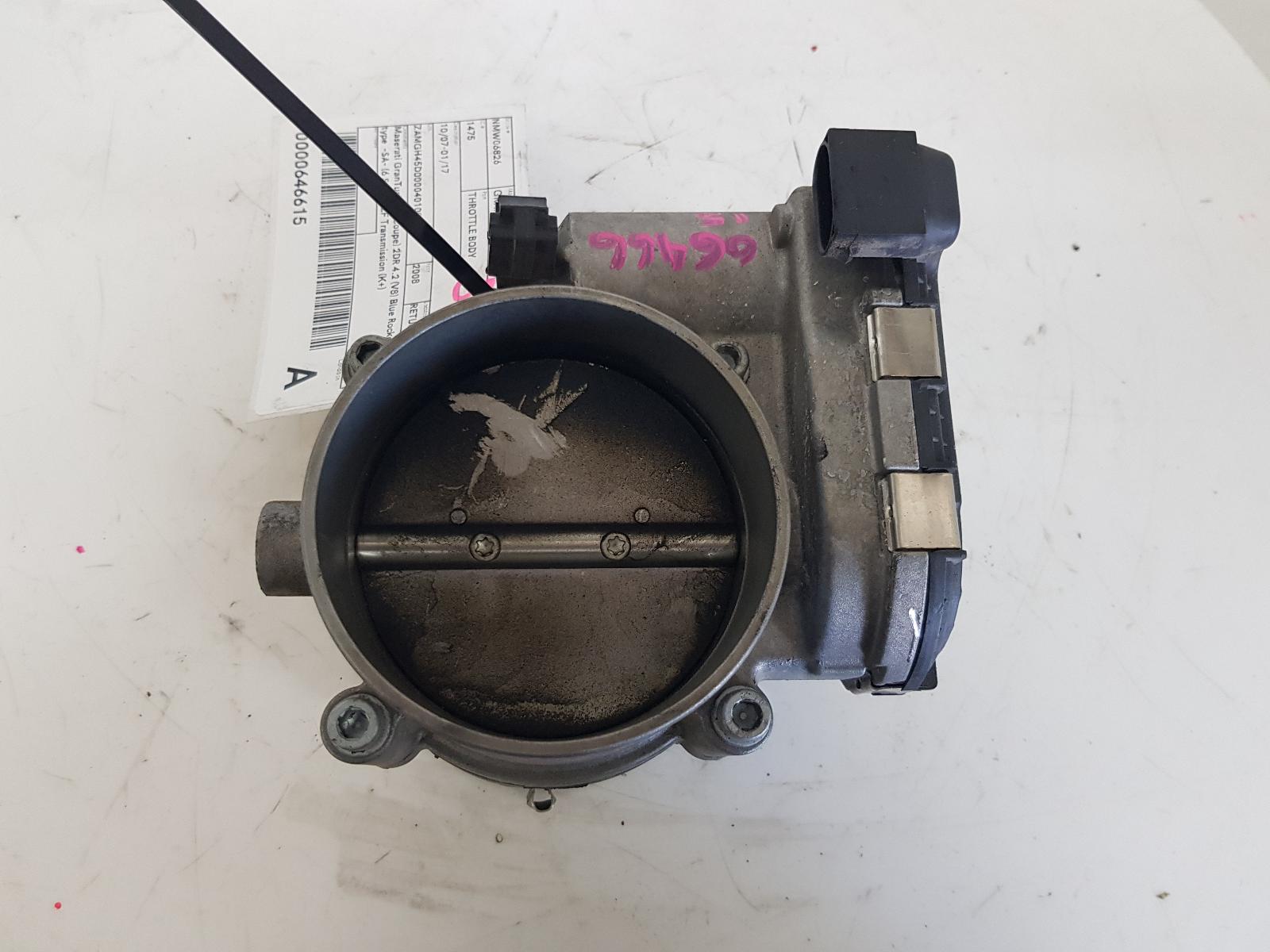 2008 Maserati Granturismo Throttle Body View Auto part Throttle Body Maserati Granturismo 2008