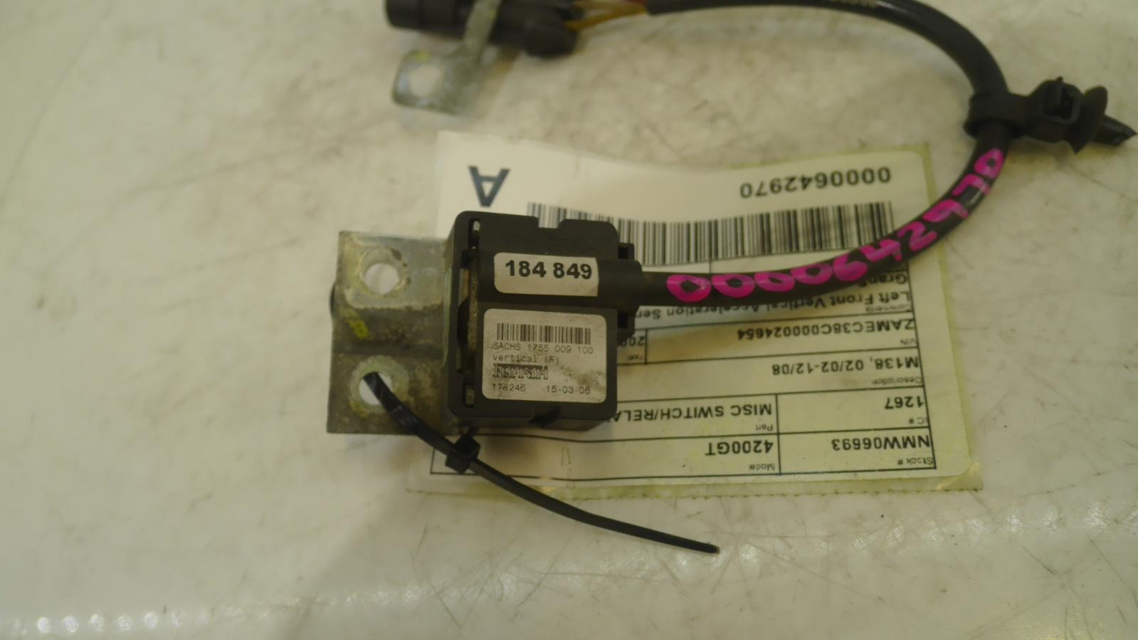 View Auto part Misc Switch/Relay Maserati 4200gt 2006