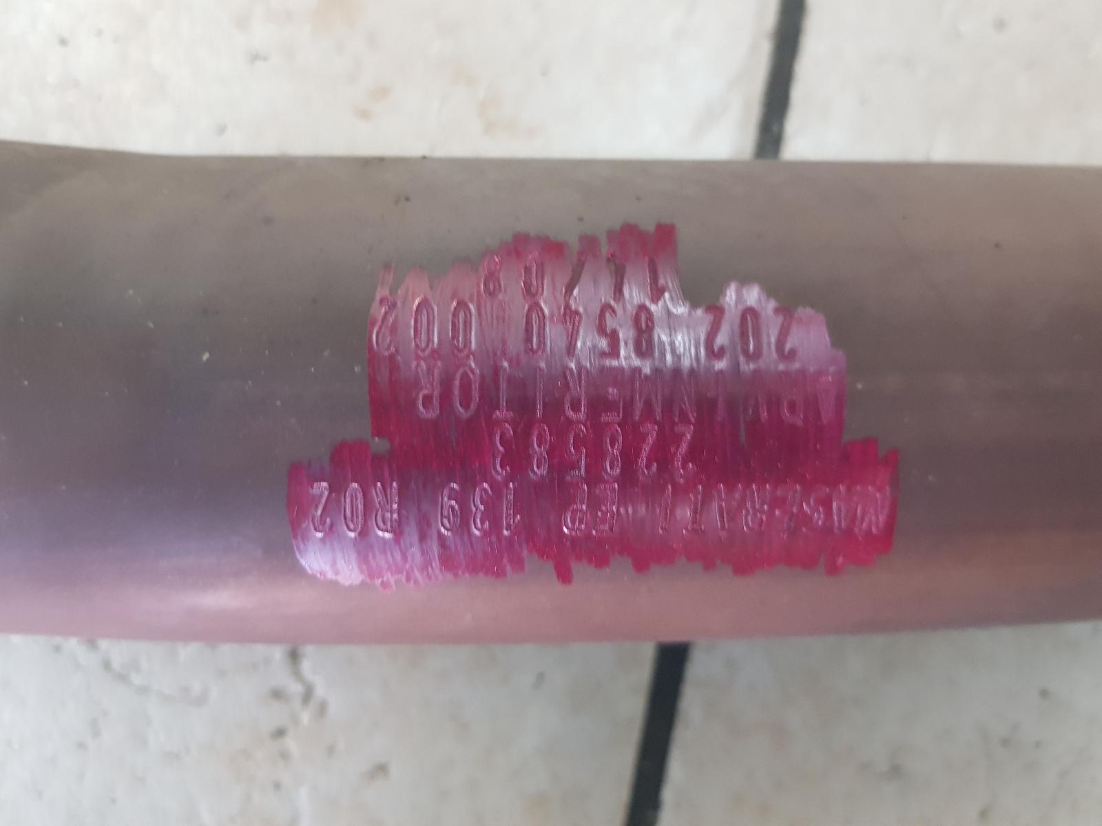 View Auto part Intermediate Pipe Maserati Granturismo 2008