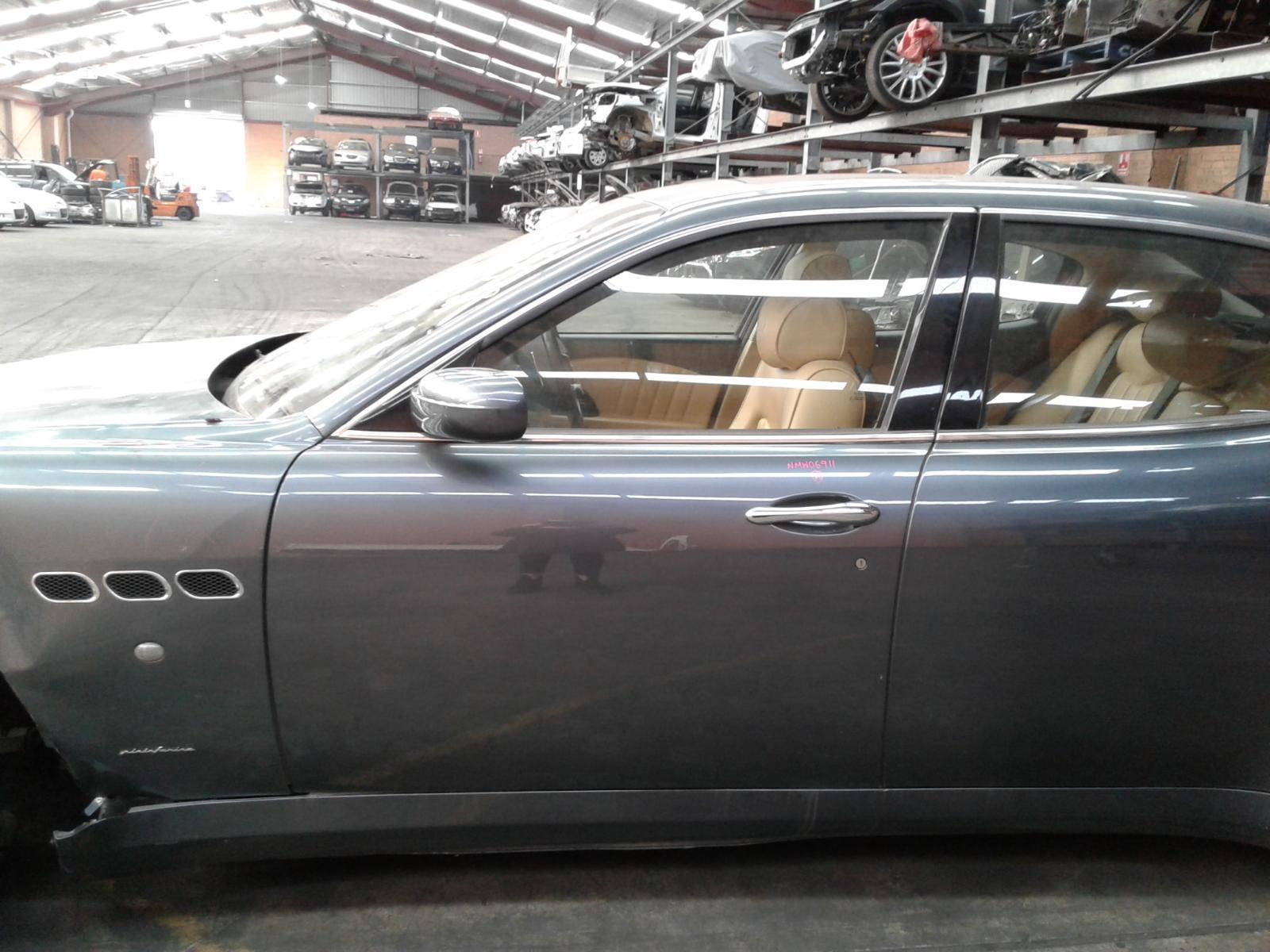 2004 Maserati Quattroporte Left Front Door View Auto part Left Front Door Maserati Quattroporte 2004