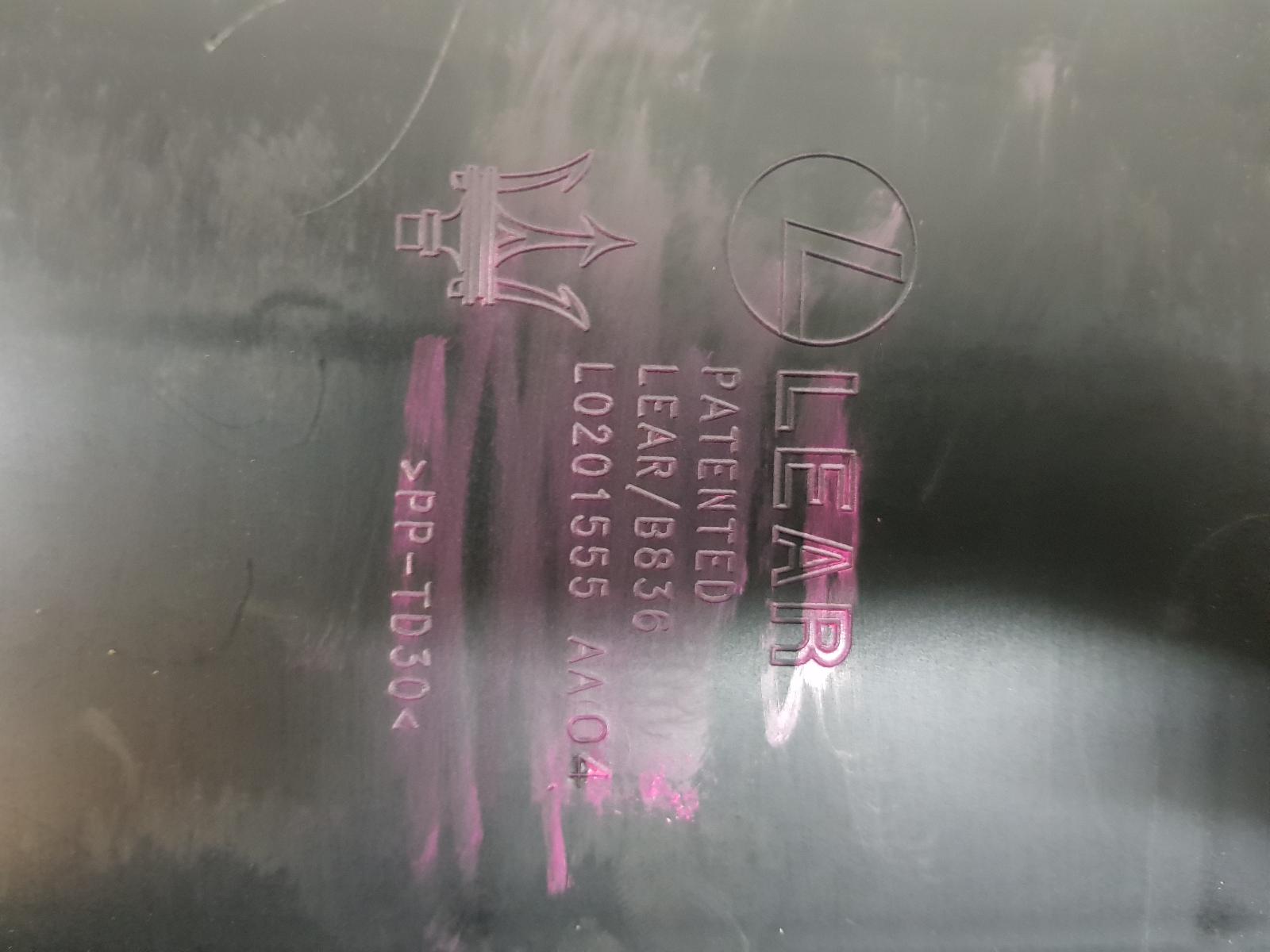 View Auto part 2nd Seat (Rear Seat) Maserati Granturismo 2013